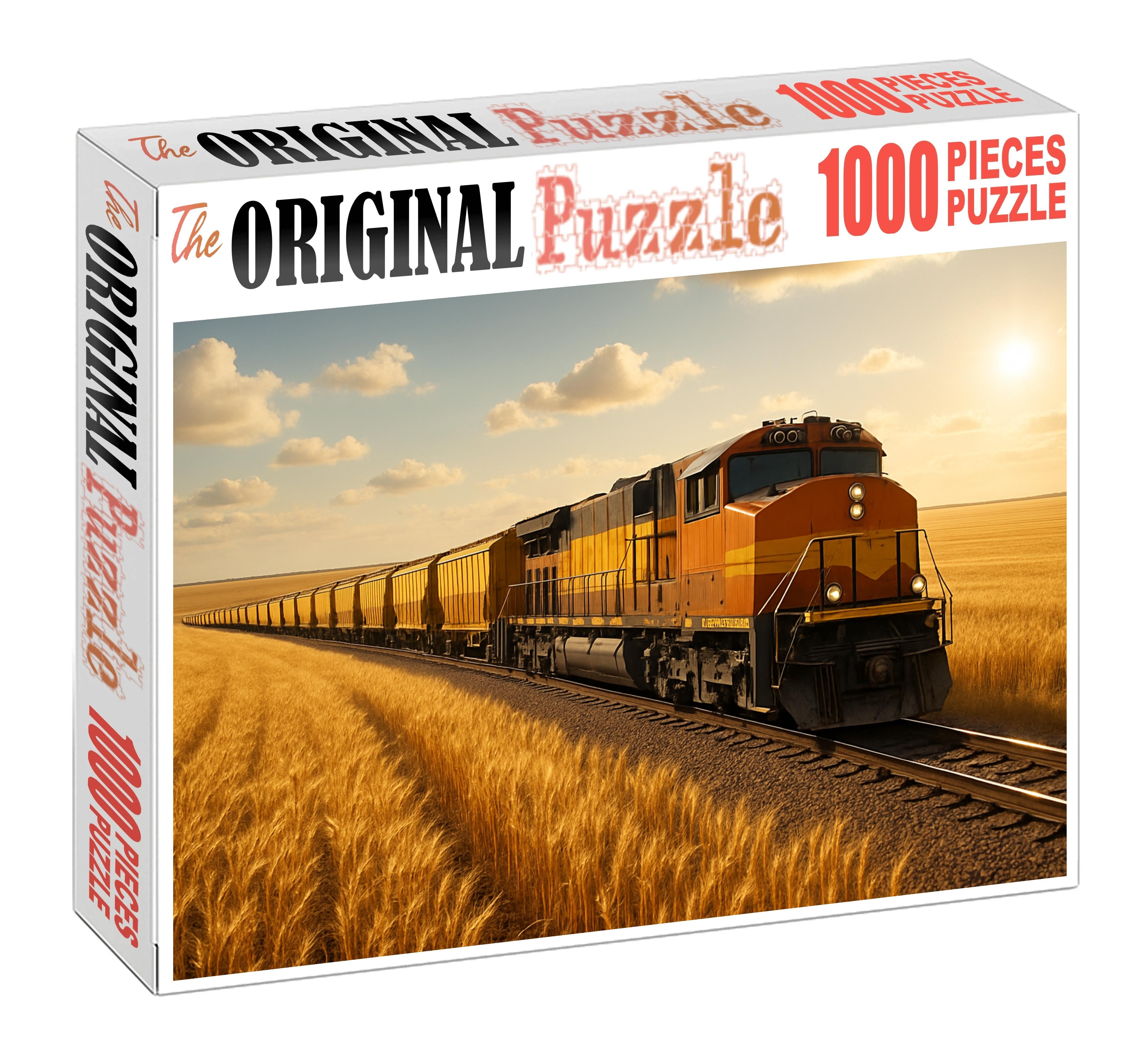 Golden Harvest Grain Hopper 300 Piece Puzzle