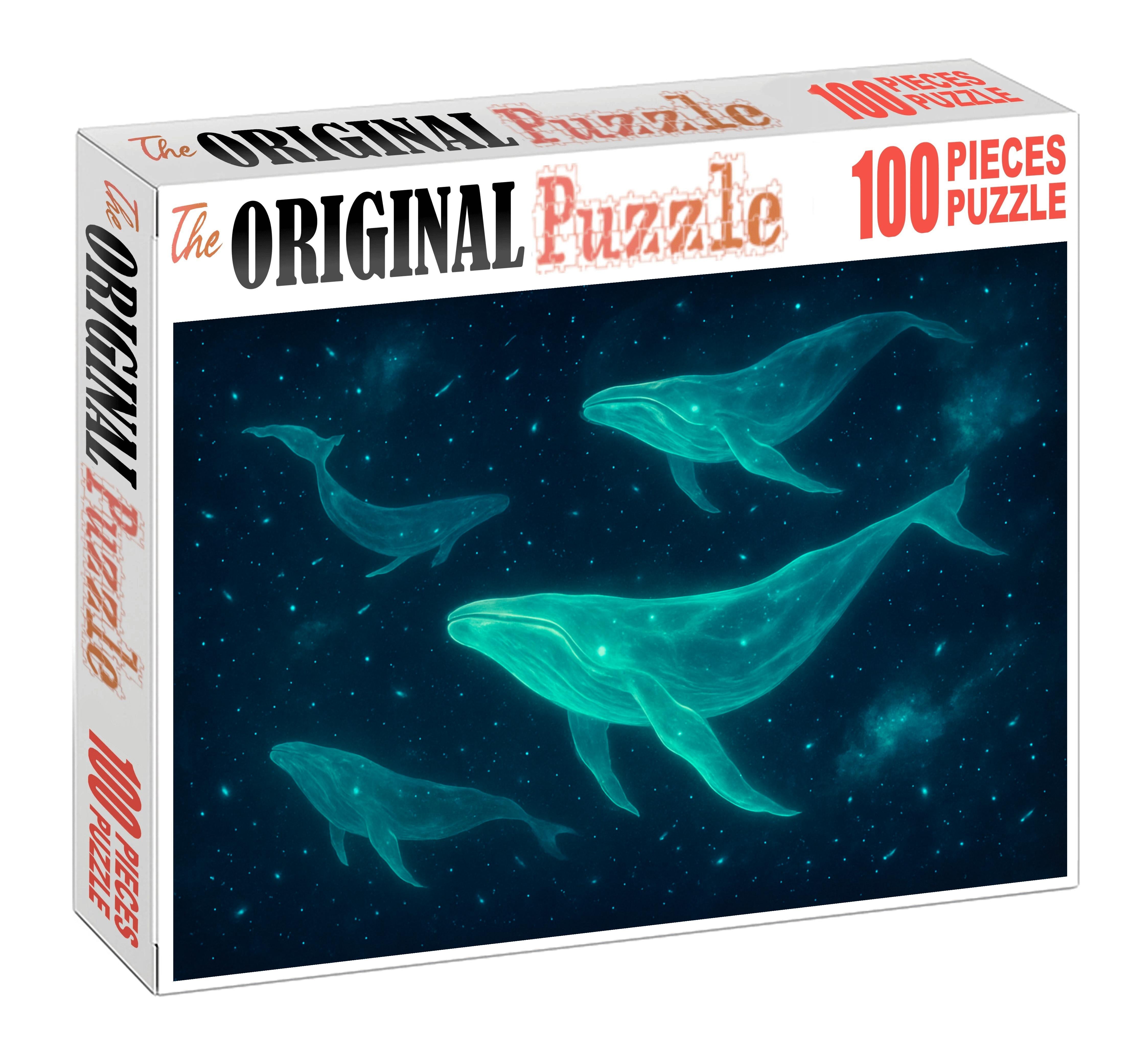 Space Whale Migration 500 Piece Puzzle