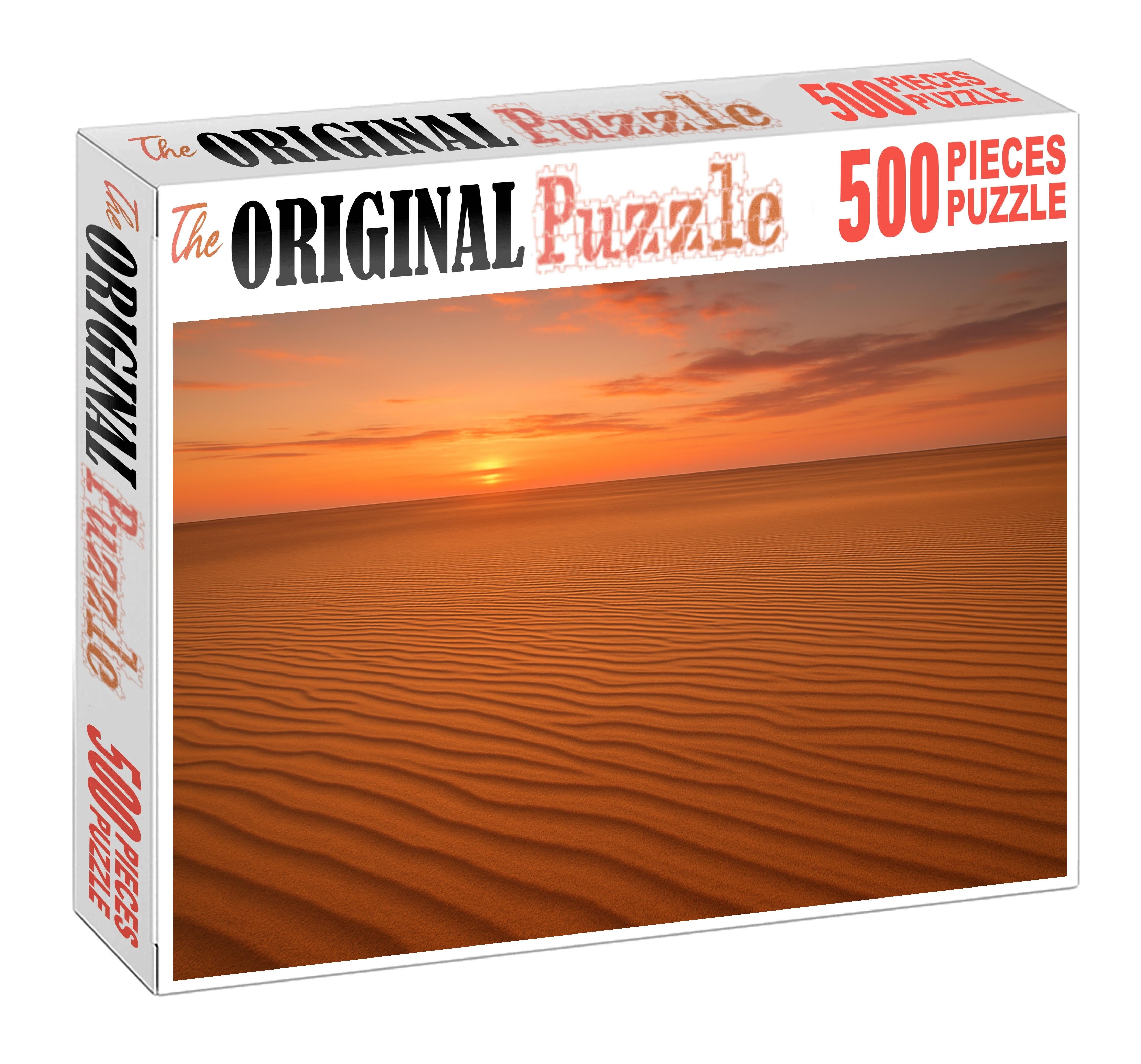 Dusky Ripple Plains Unique Puzzle Design