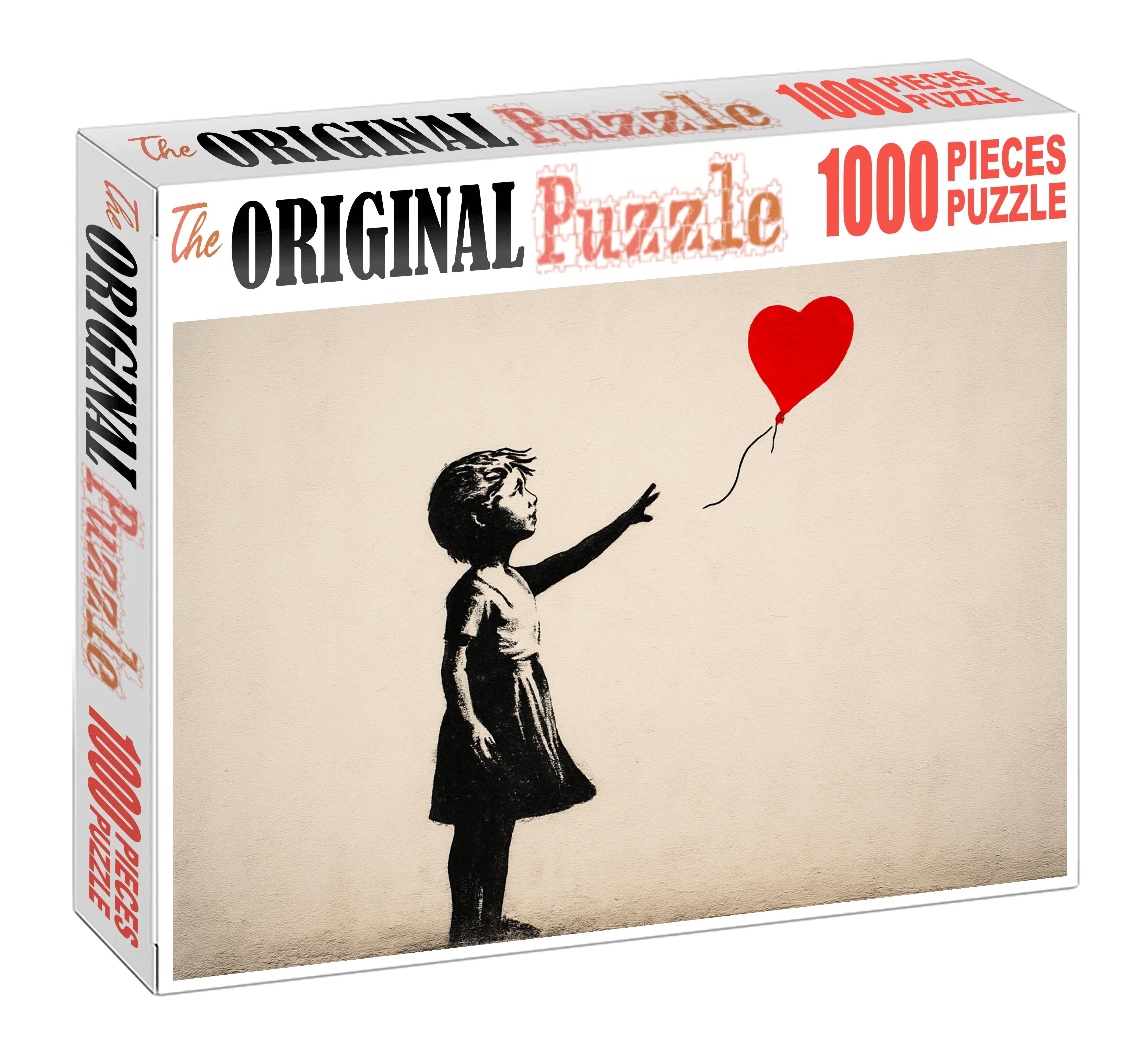 The Girl With A Balloon Puzzle For Adults