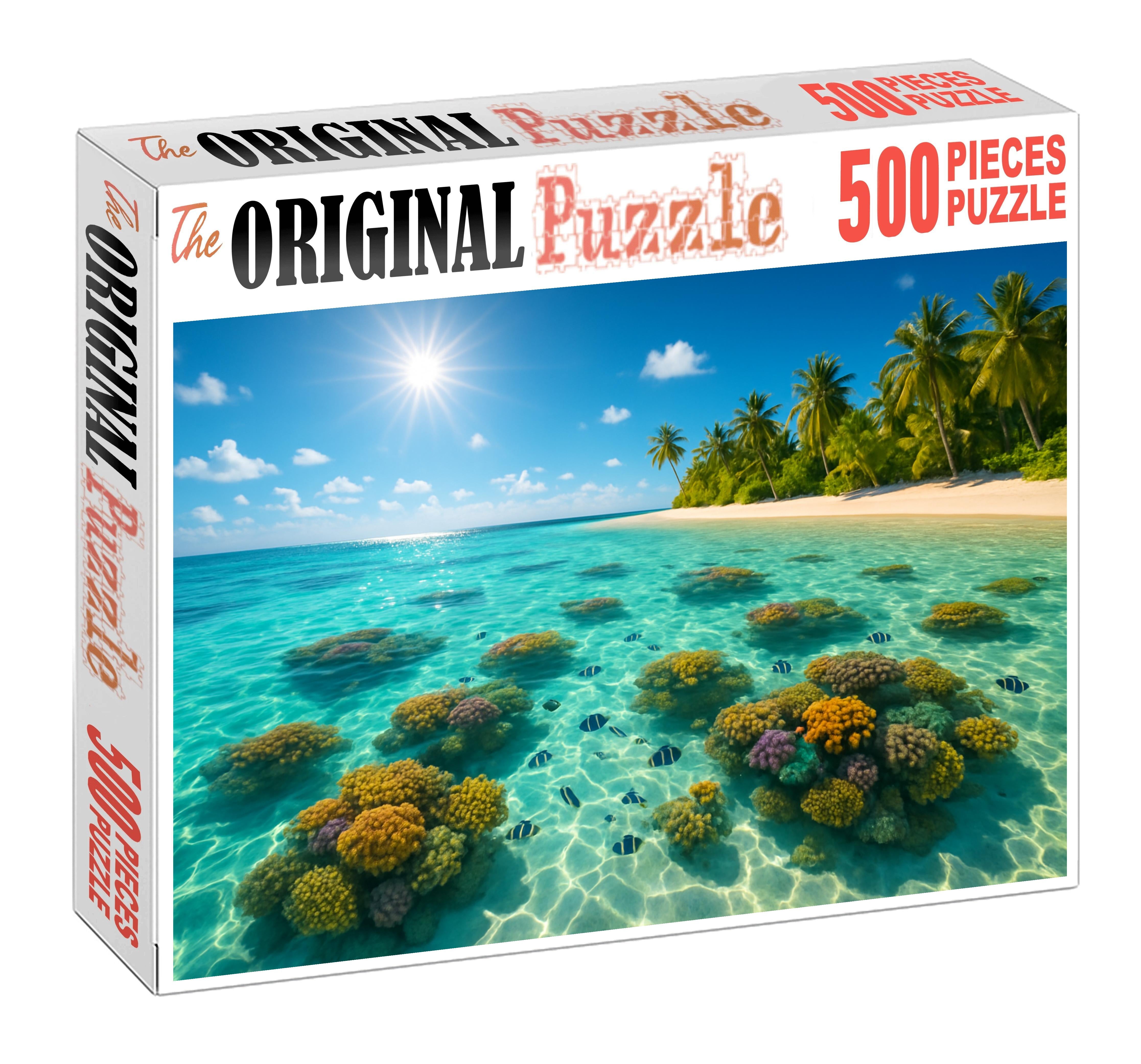 Coral Blossom Beach Puzzle Challenge