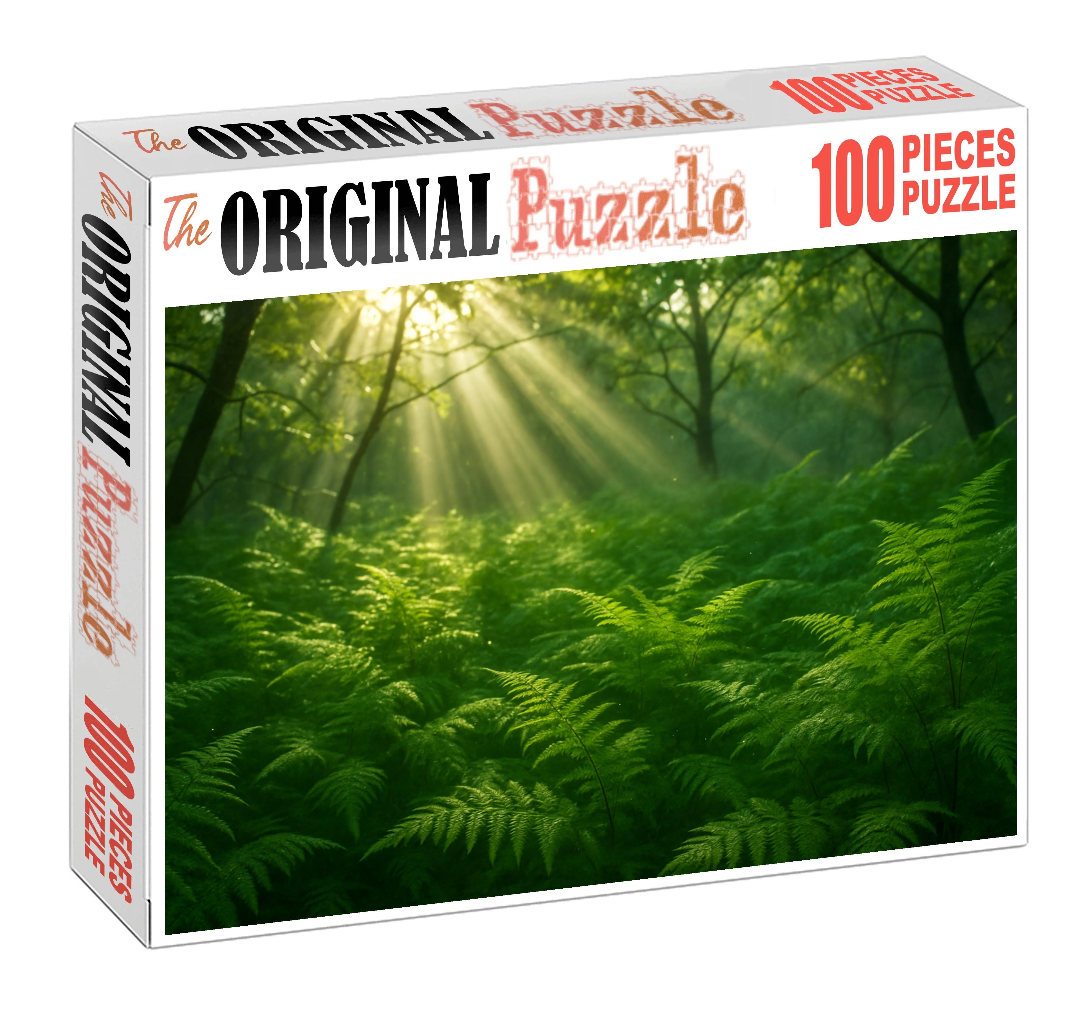 Sunrise Fern Glade Puzzle For Kids