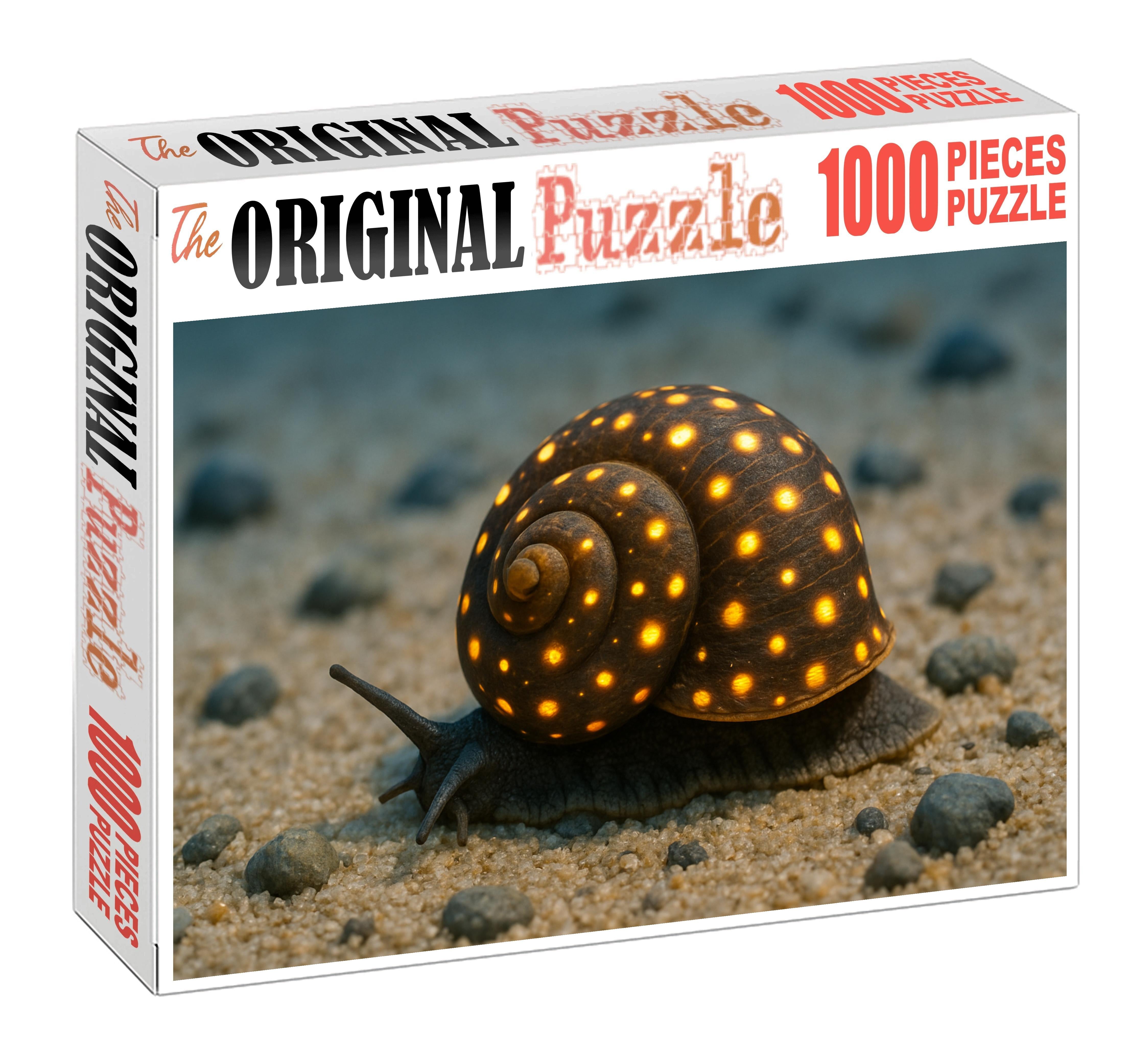 Golden Spotted Whelk Slow-moving Shell Dweller Challenging Puzzles