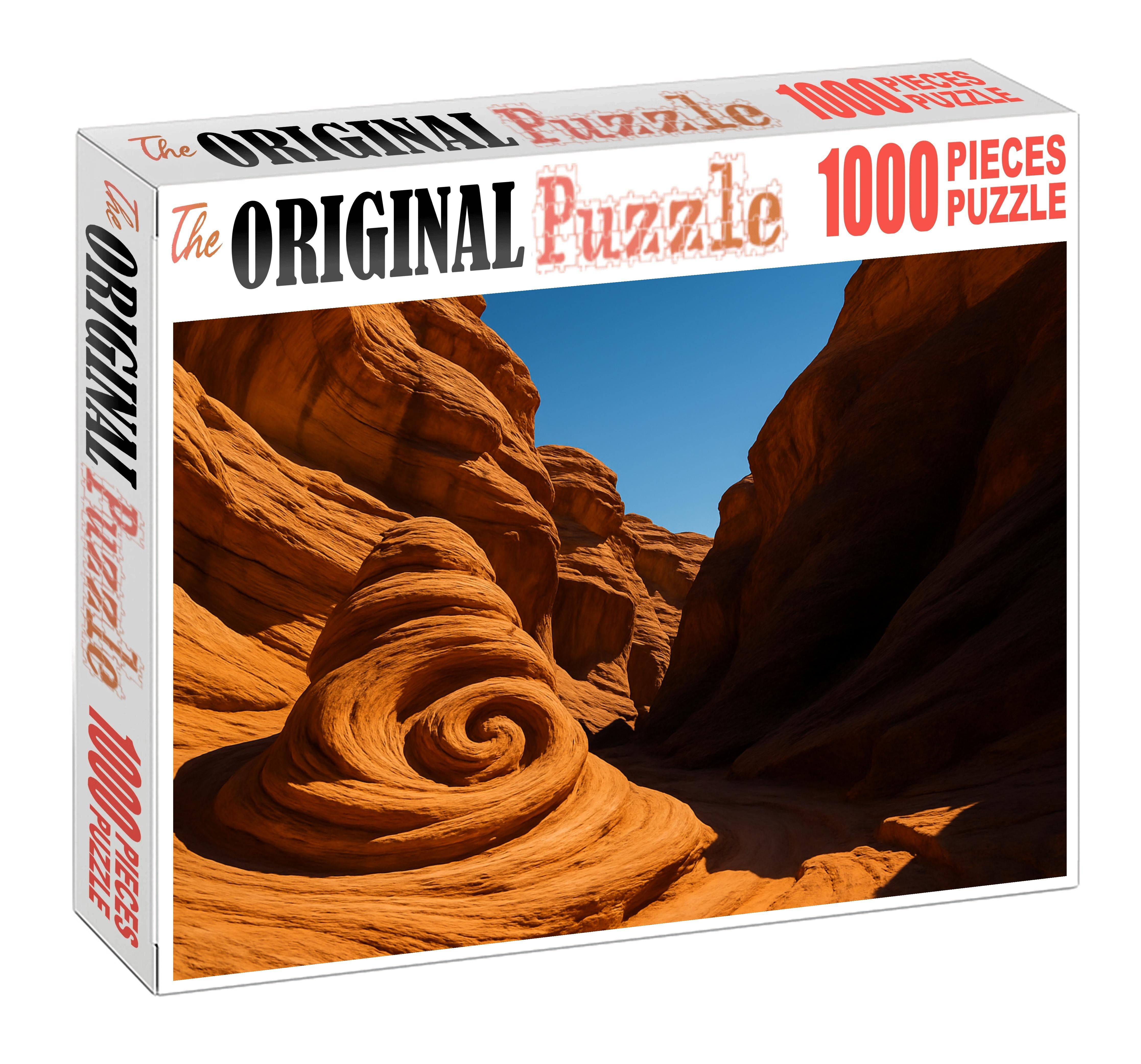 Sunlit Canyon Spiral 200 Piece Puzzle