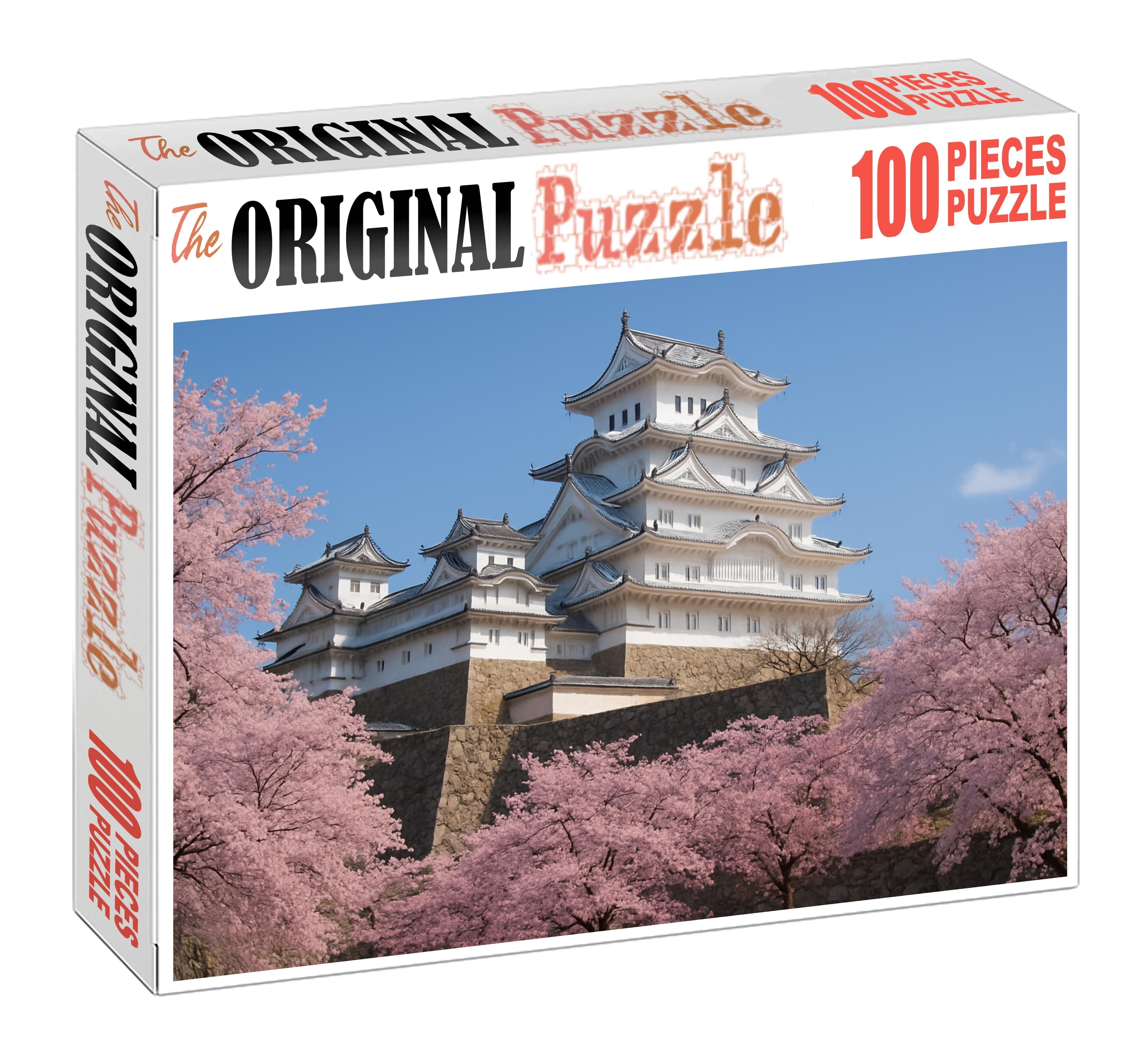 Himeji Castle Himeji Japan Recognized By 5500 Worldwide As The 'white Heron' Fortress Of Feudal Elegance Unique Puzzle Design
