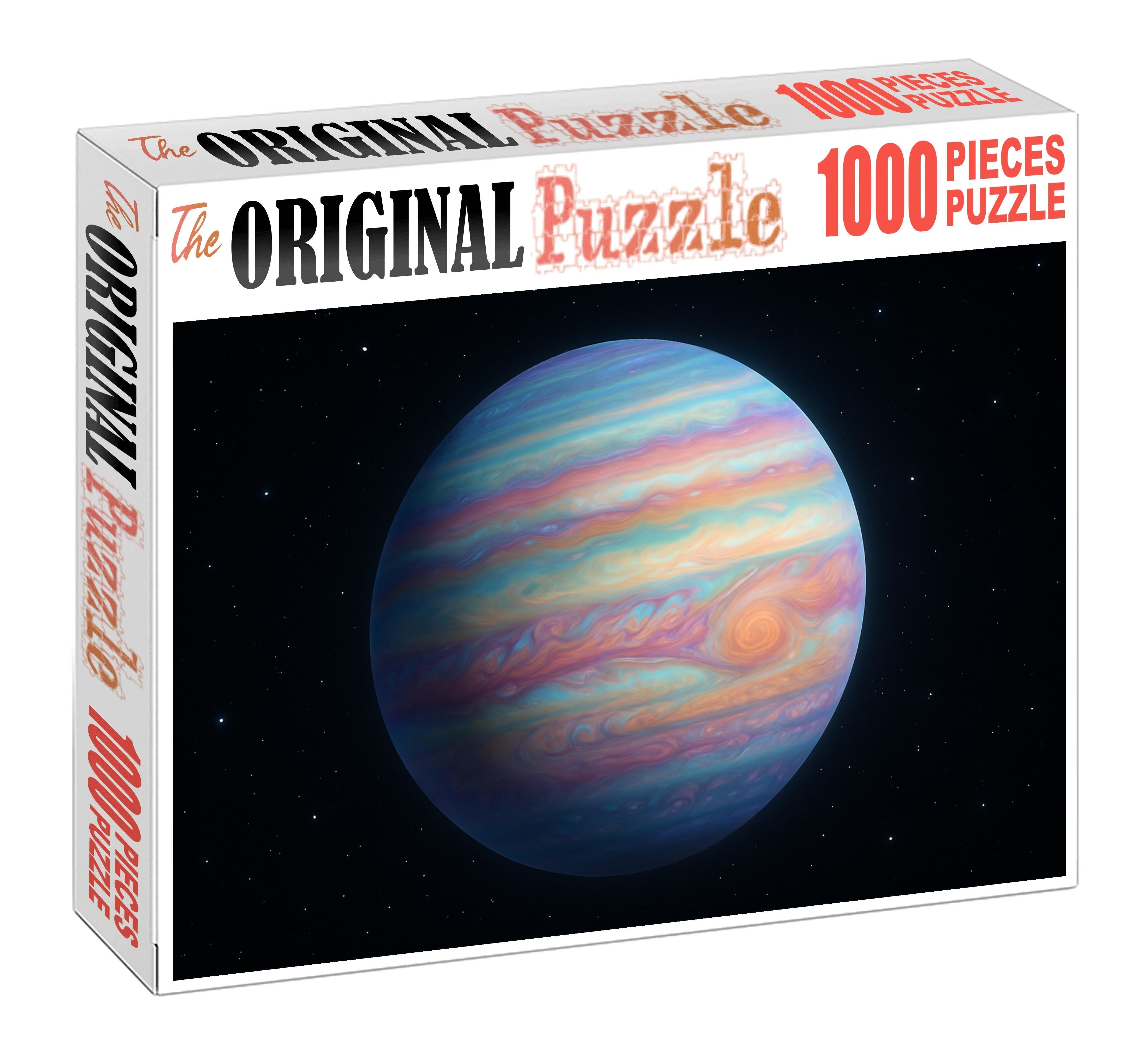 Iridescent Gas Sphere Unique Puzzle Design