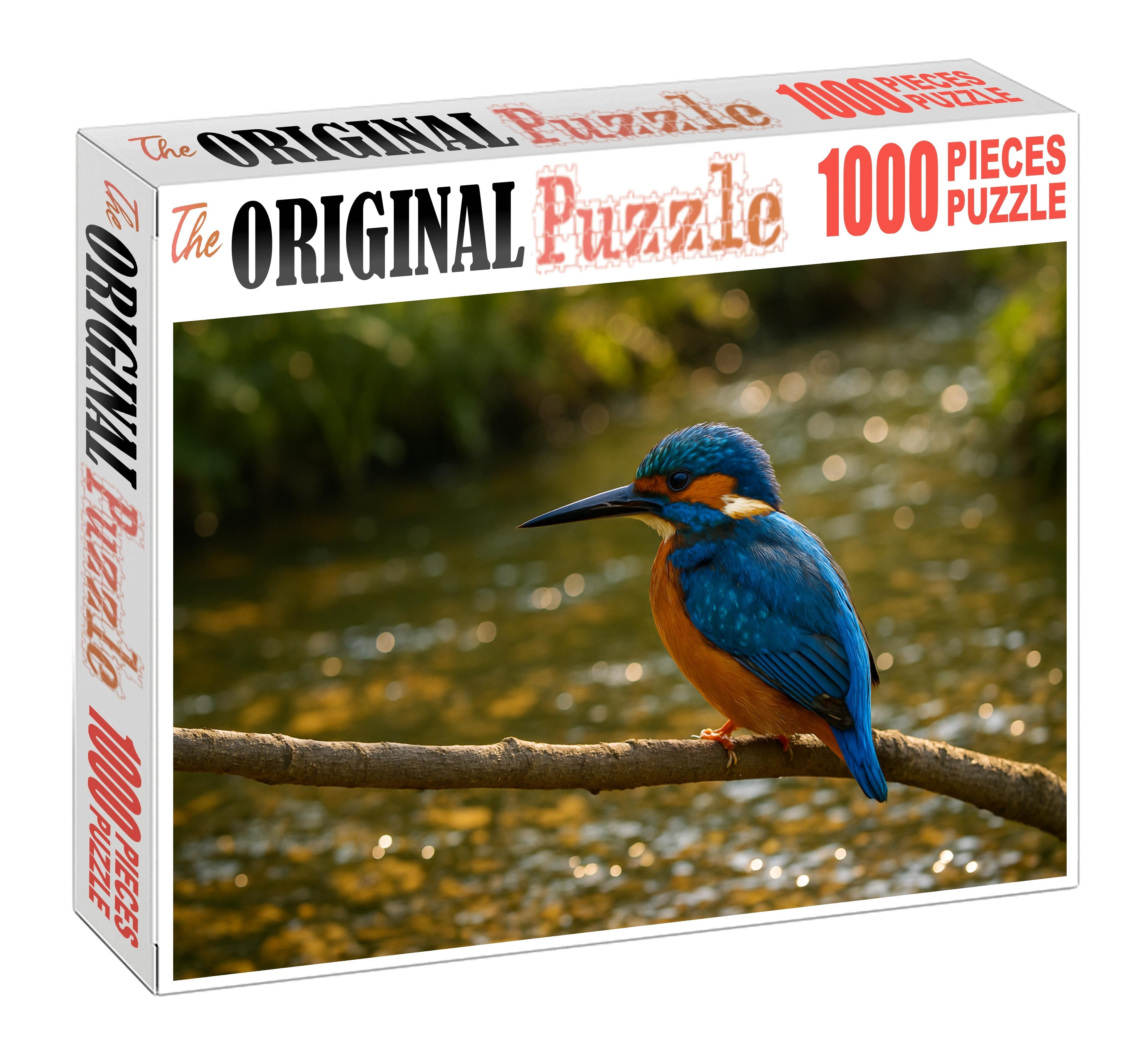 Azure Kingfisher Jewel Of The Waterways Puzzle Fun