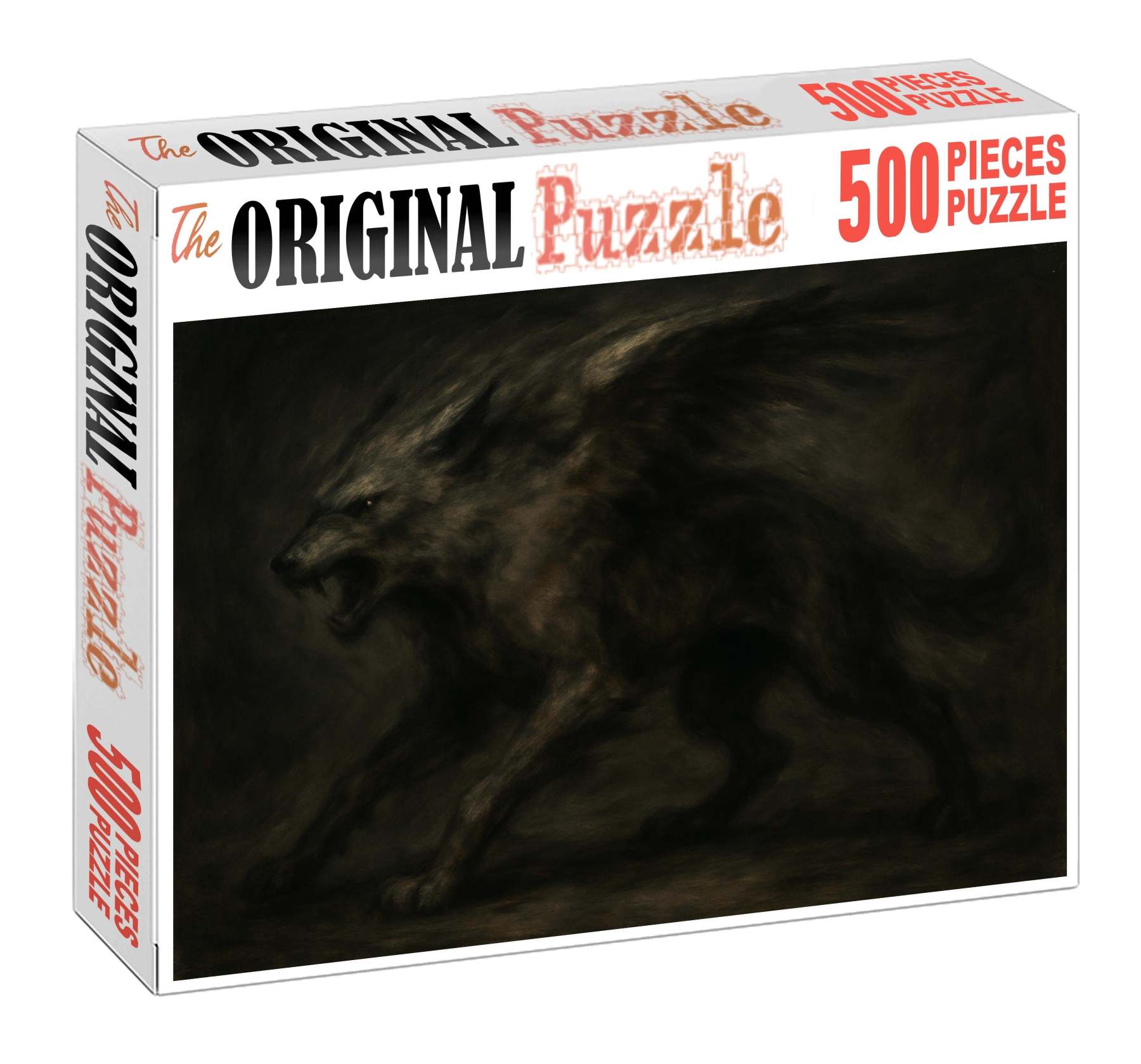 Surreal Animal Fusion Charcoal Sketch Combining Multiple Creatures In Dynamic Form 1000 Piece Puzzle