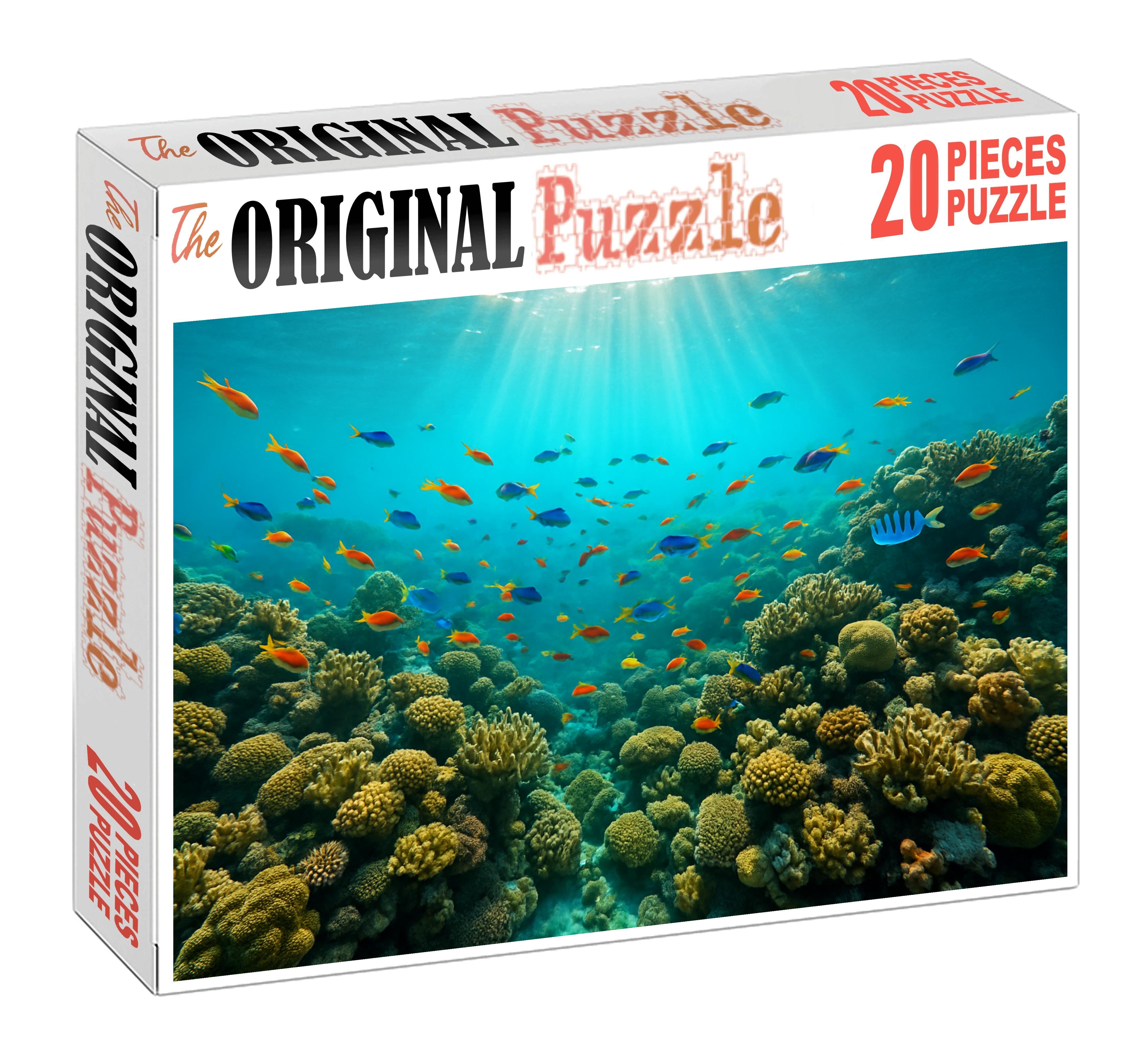 Opal Reef Labyrinth Custom Jigsaw Puzzle
