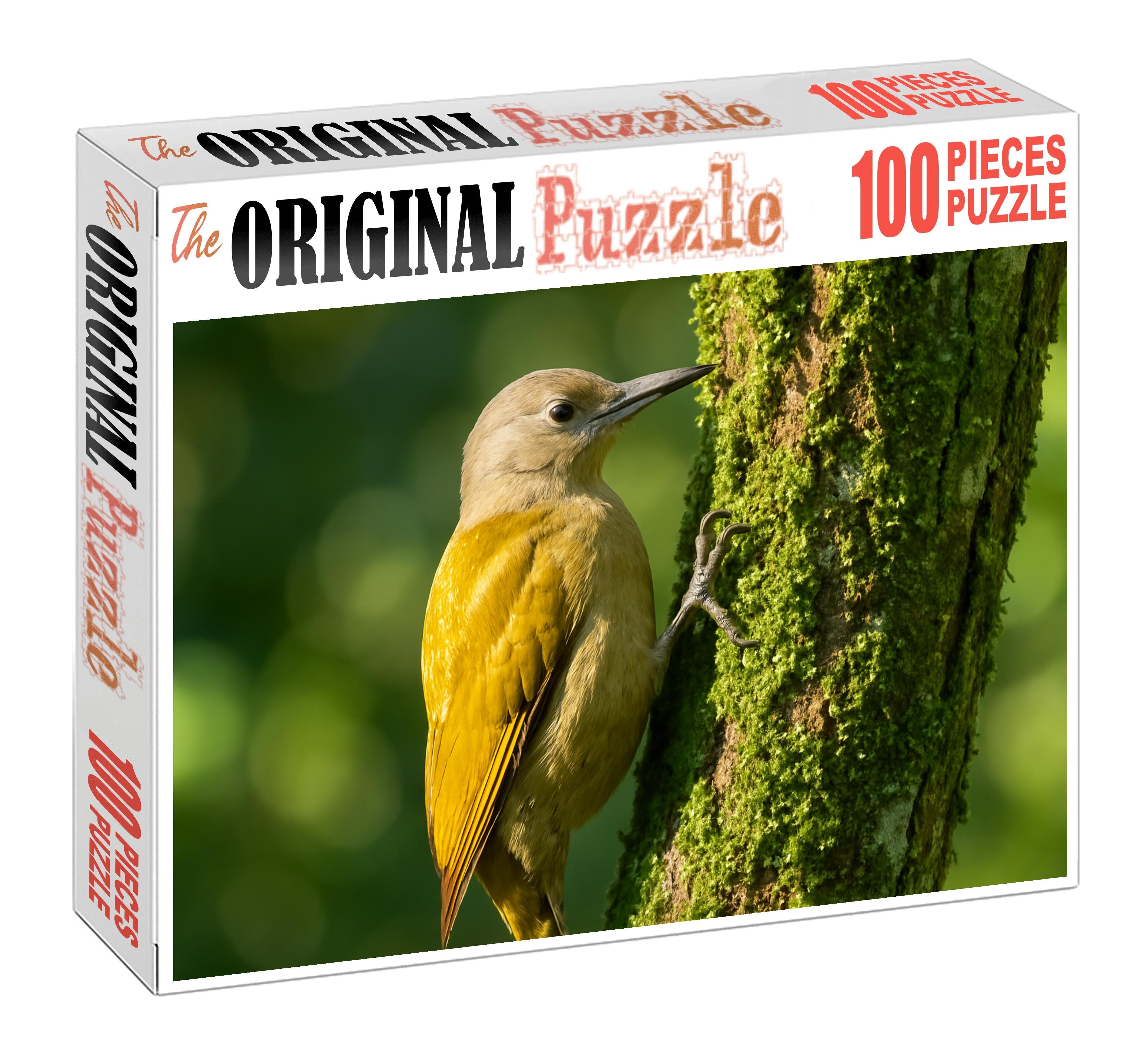 Golden-backed Woodpecker Arboreal Architect Challenging Puzzles