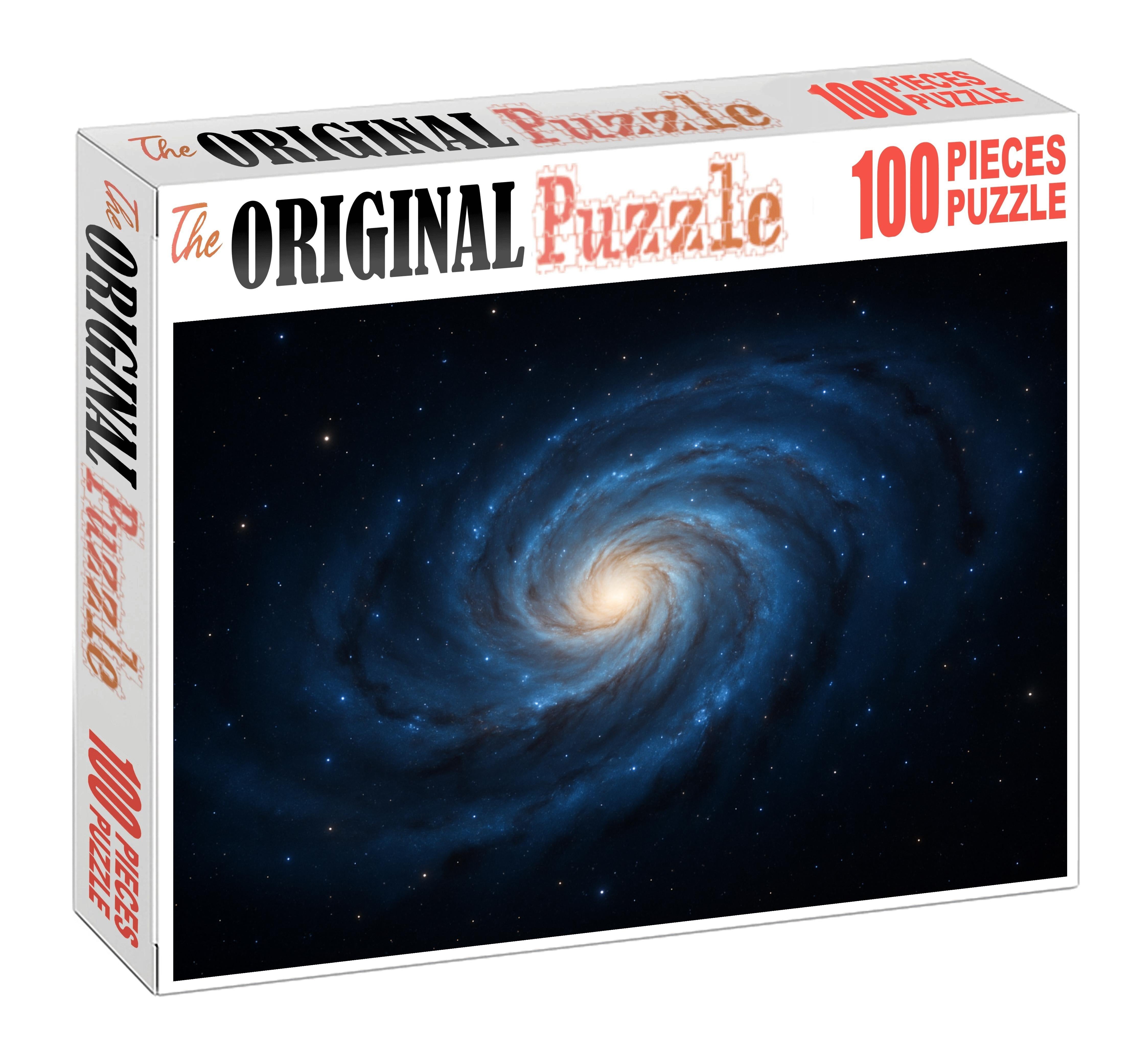 Azure Spiral Star Formation Family Puzzles