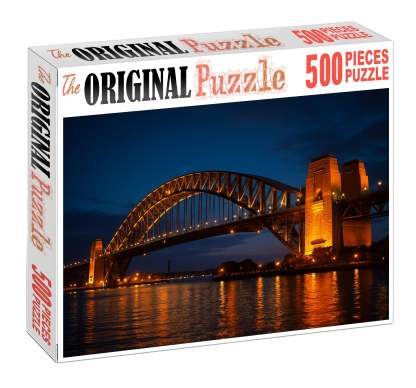 Sydney Harbour Bridge Spanning Sydney Australia Recognized By 6744 Worldwide As An Engineering And Urban Icon Easy Puzzles