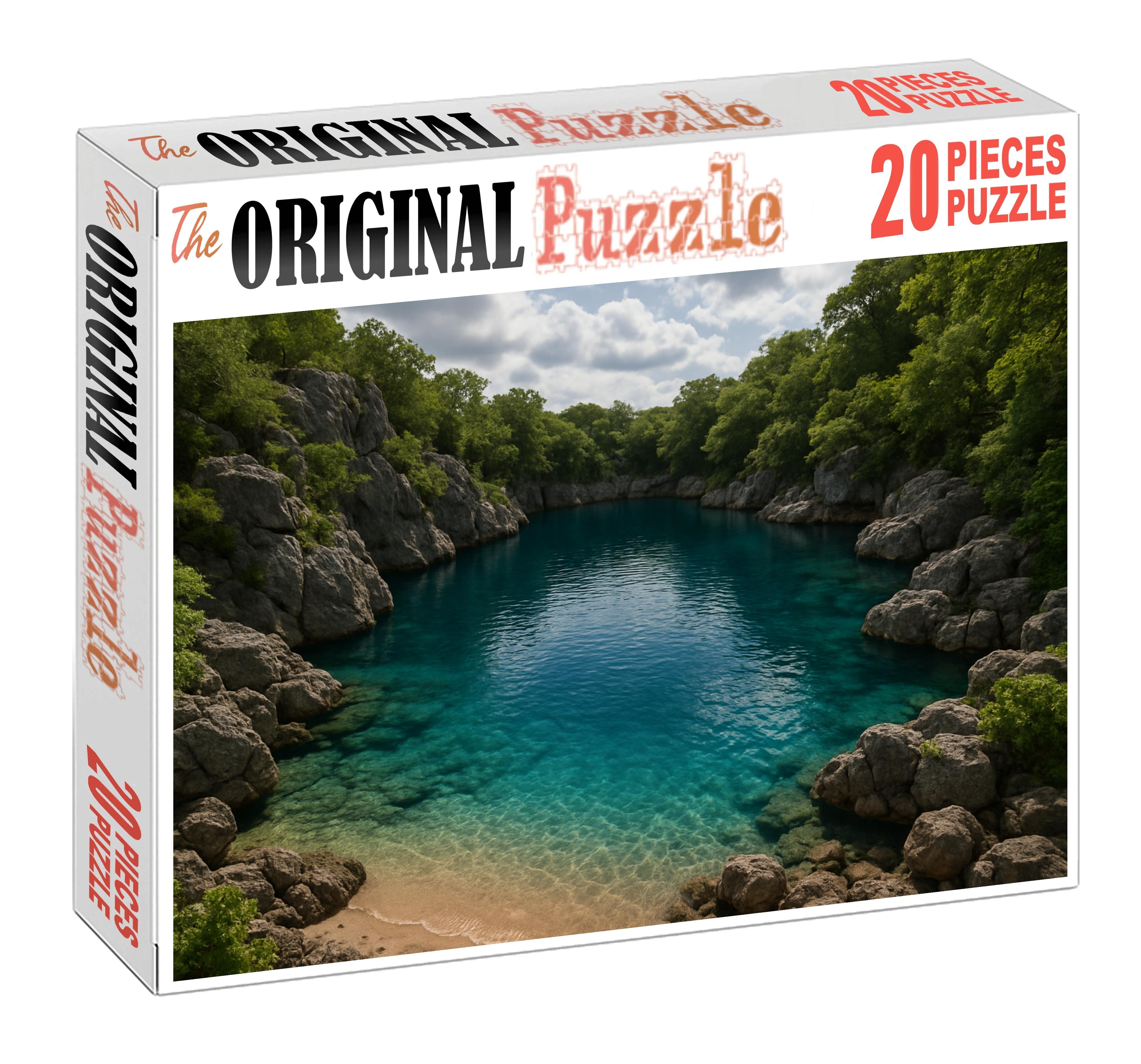 Sapphire Lagoon Escape 100 Piece Puzzle