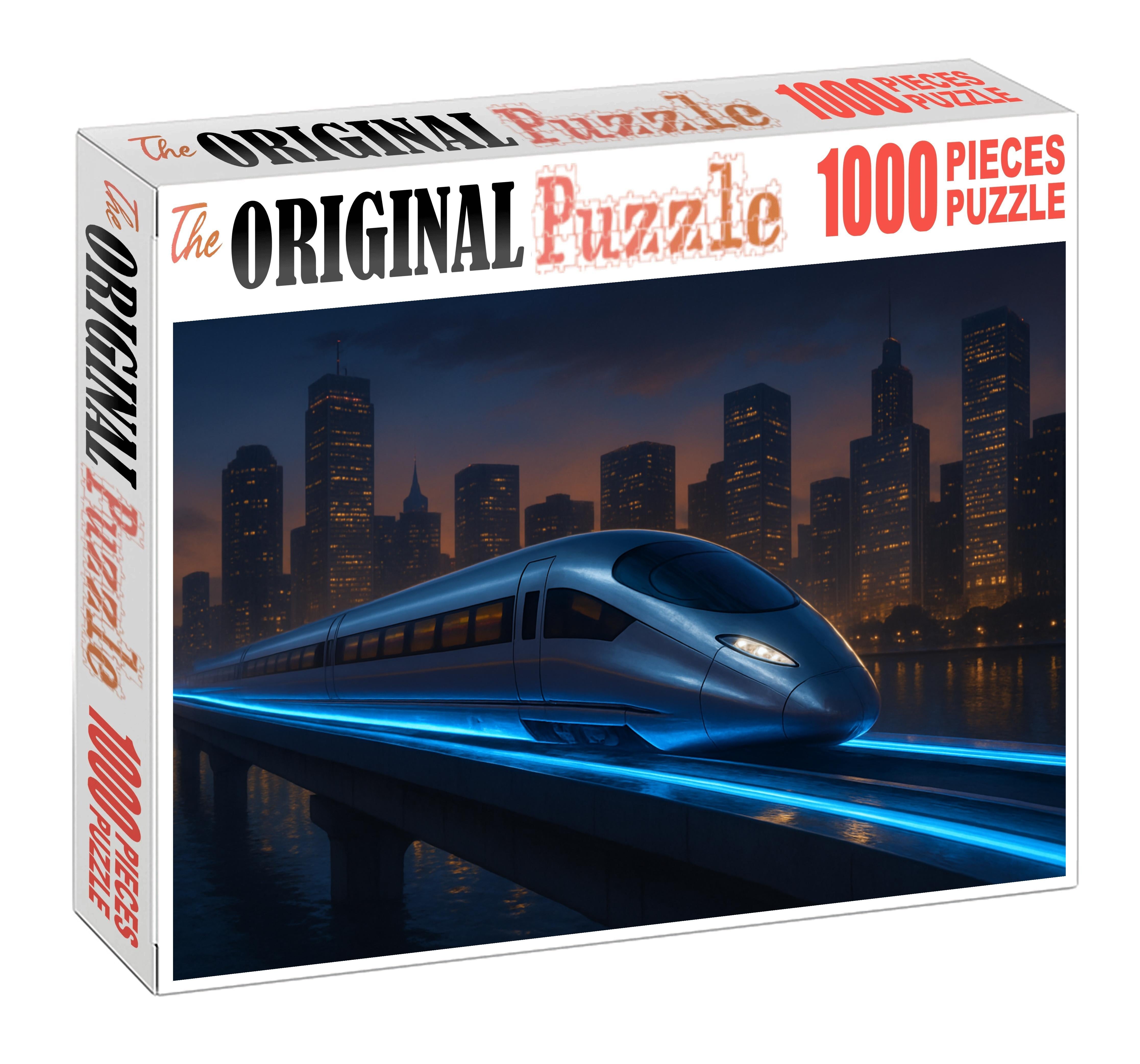 Silver Skyline Maglev Easy Puzzles