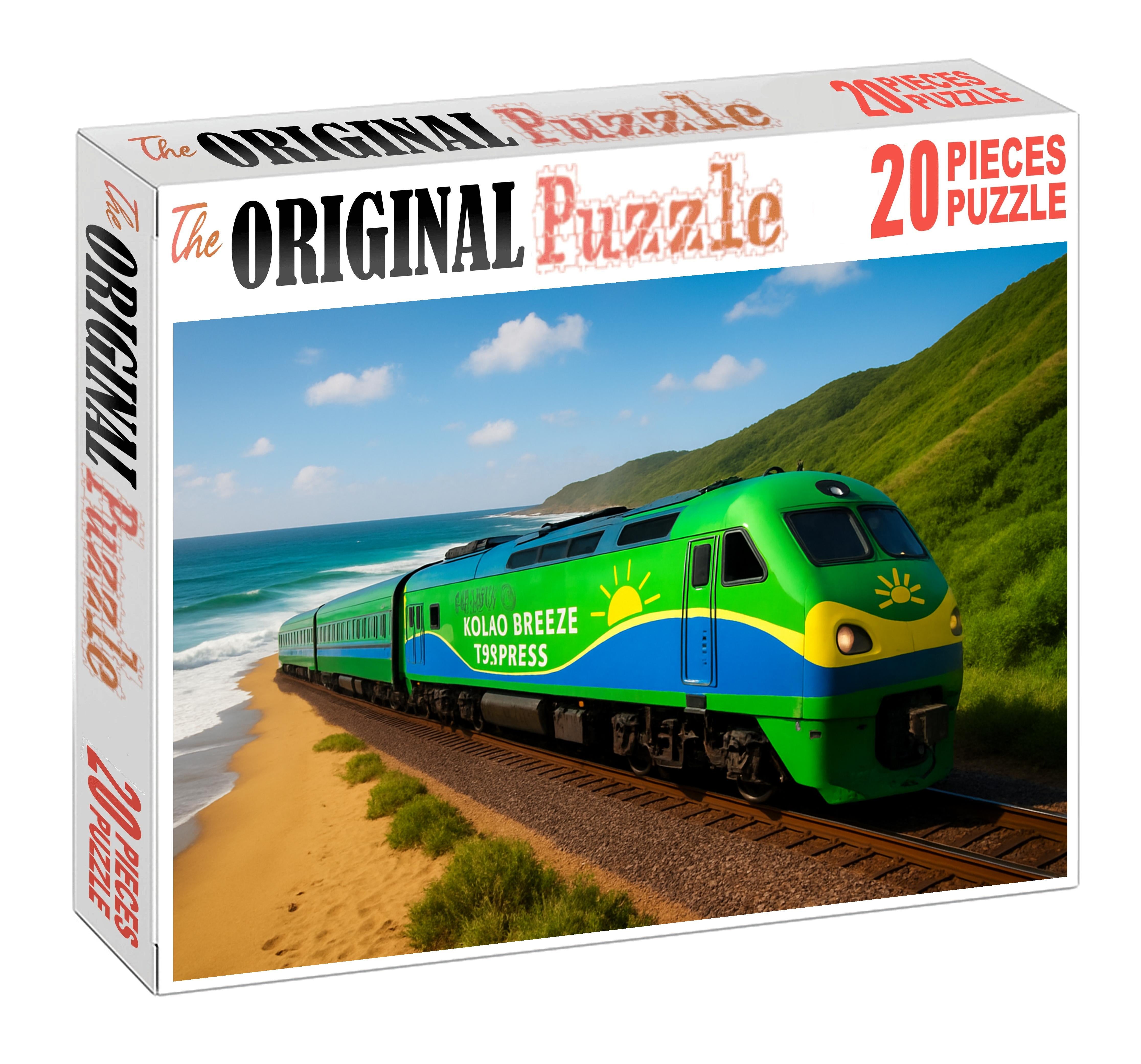 Solar Breeze Express Eco-friendly Electric Train Puzzle For Adults