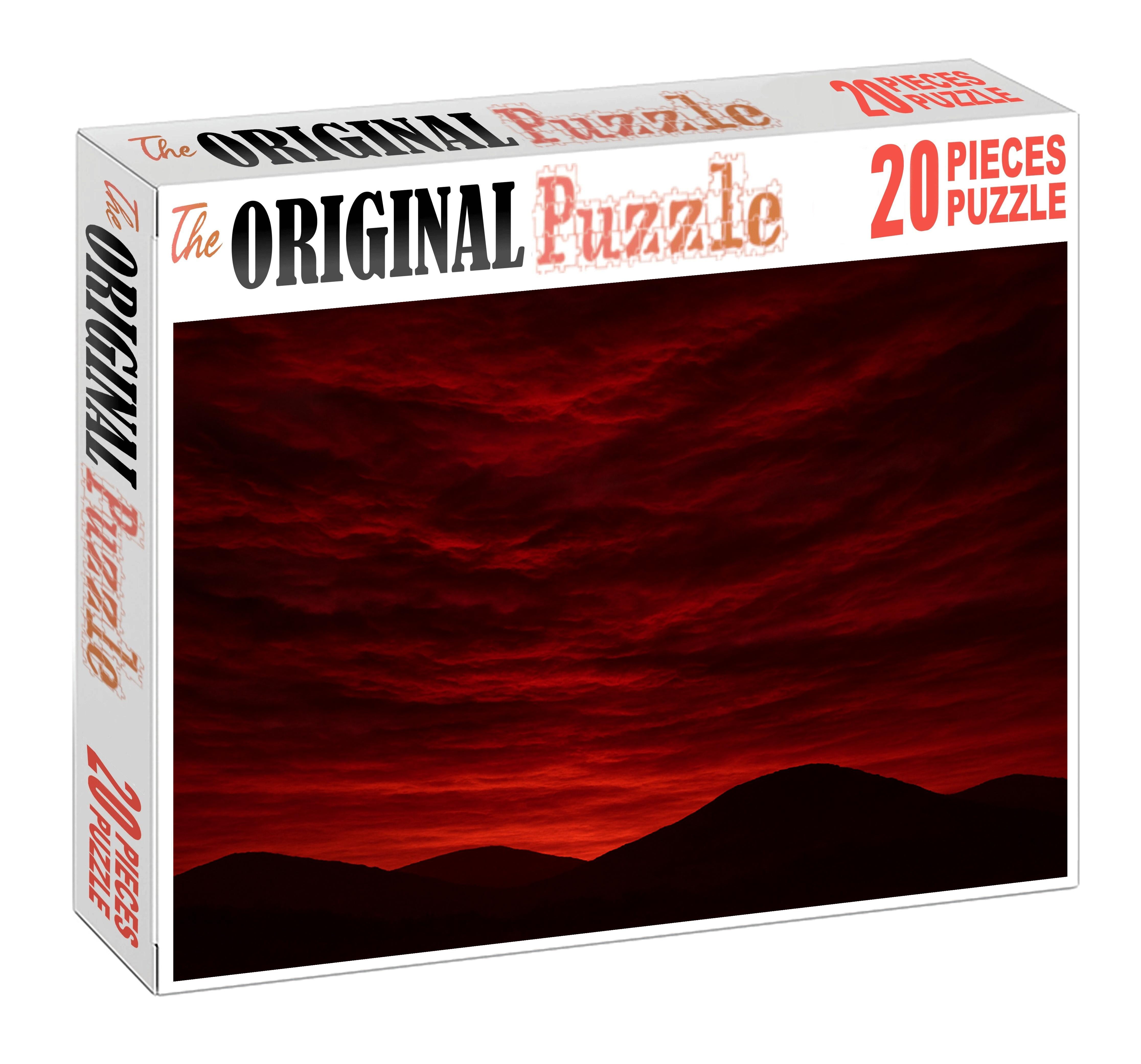 Crimson Velvet Valley 50 Piece Puzzle