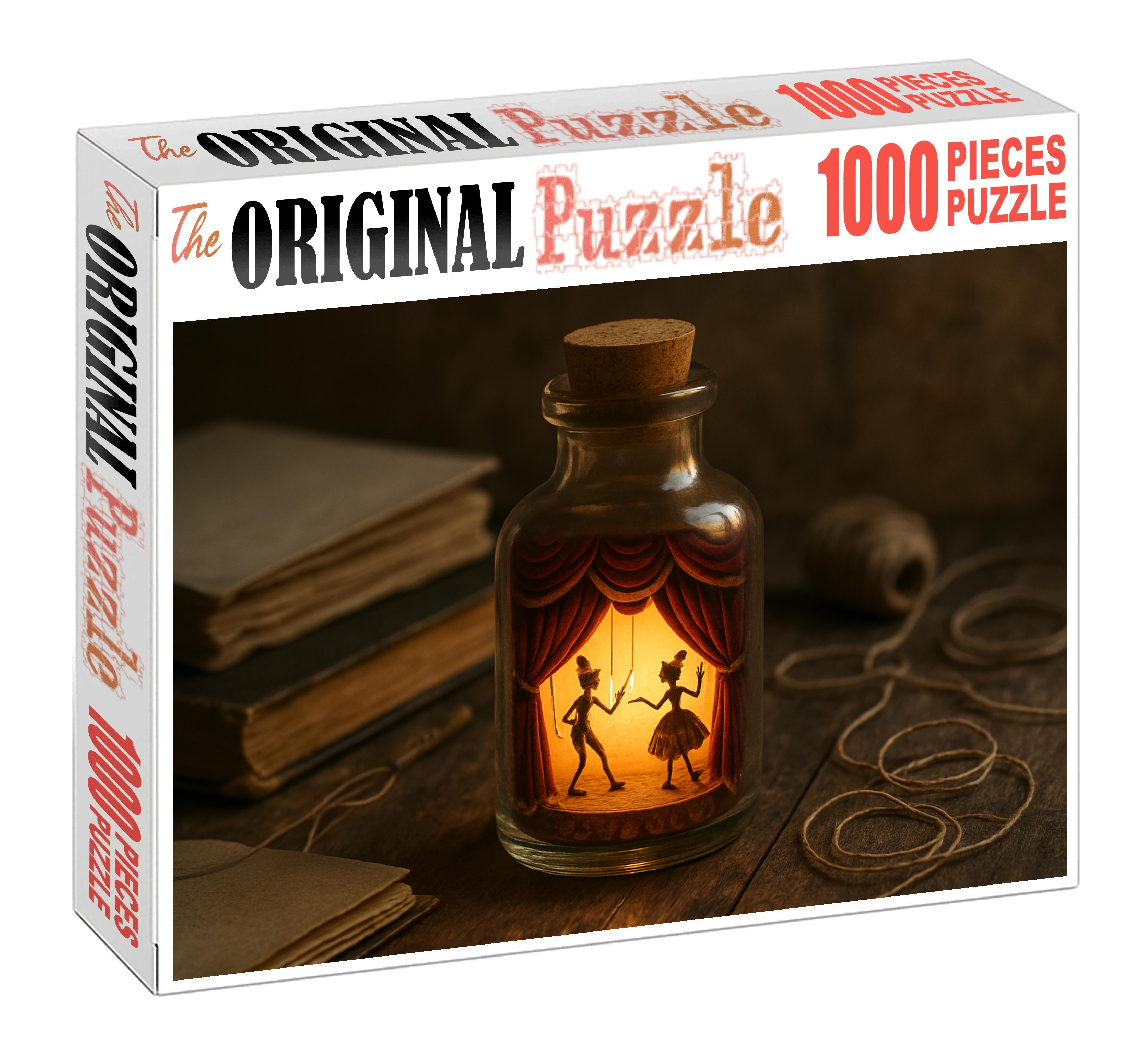 Puppet Theater In A Bottle 50 Piece Puzzle