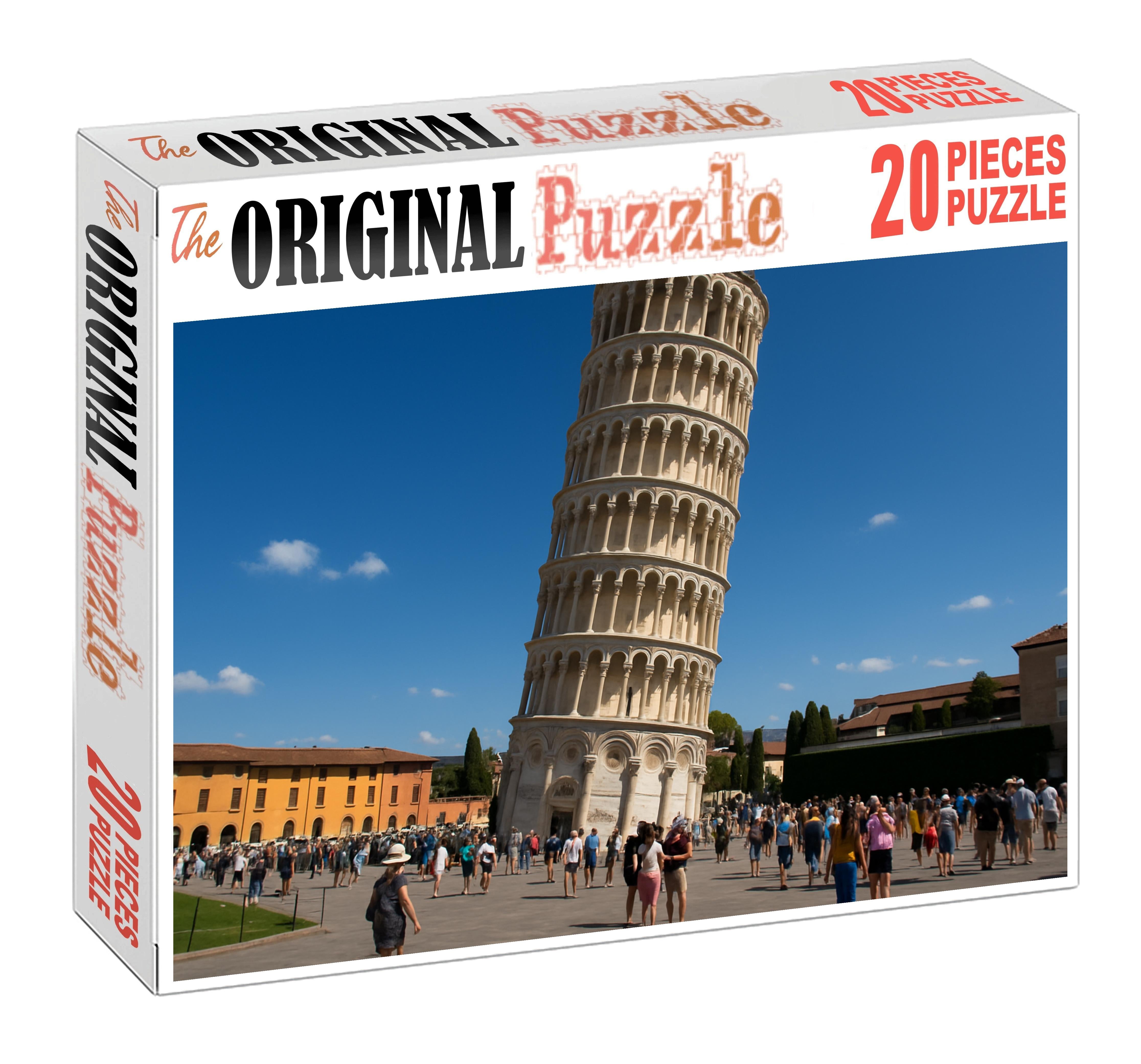 Tower Of Pisa Located In Pisa Italy Identified By 8210 Globally For Its Characteristic Lean Unique Puzzle Design