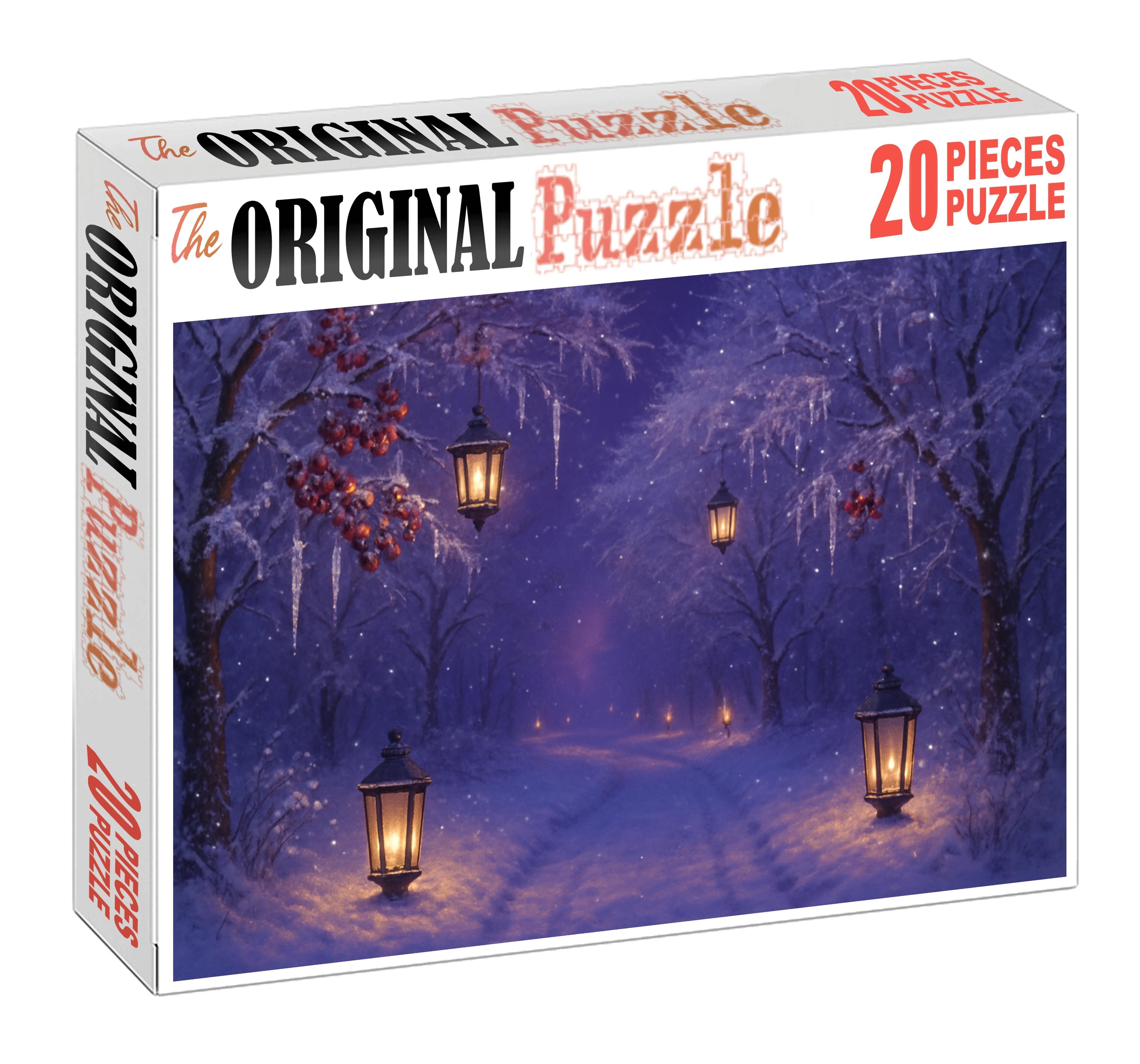 Twilight Ice Garden Premium Puzzle Pieces