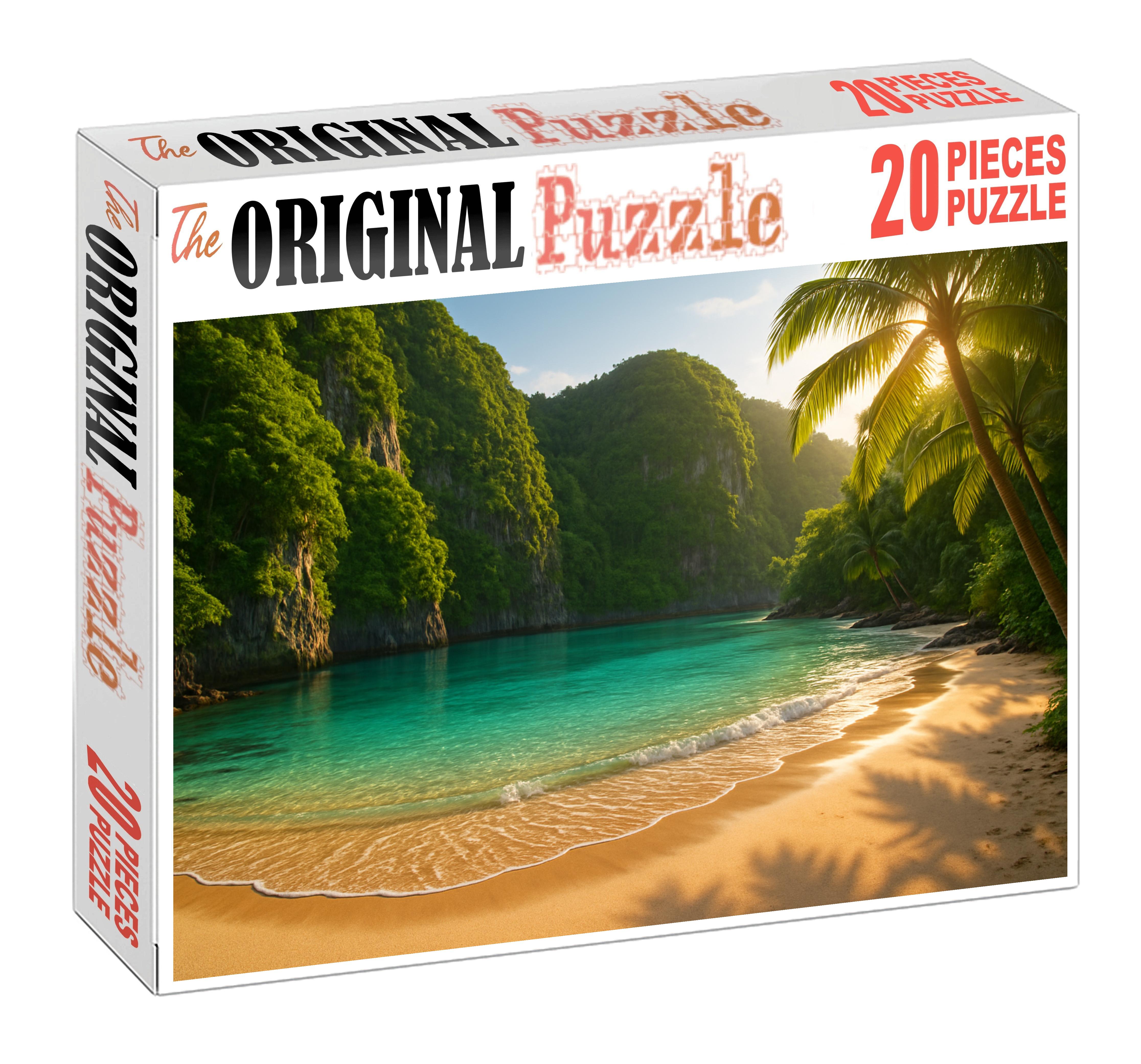 Secluded Lagoon A Pristine Escape 50 Piece Puzzle