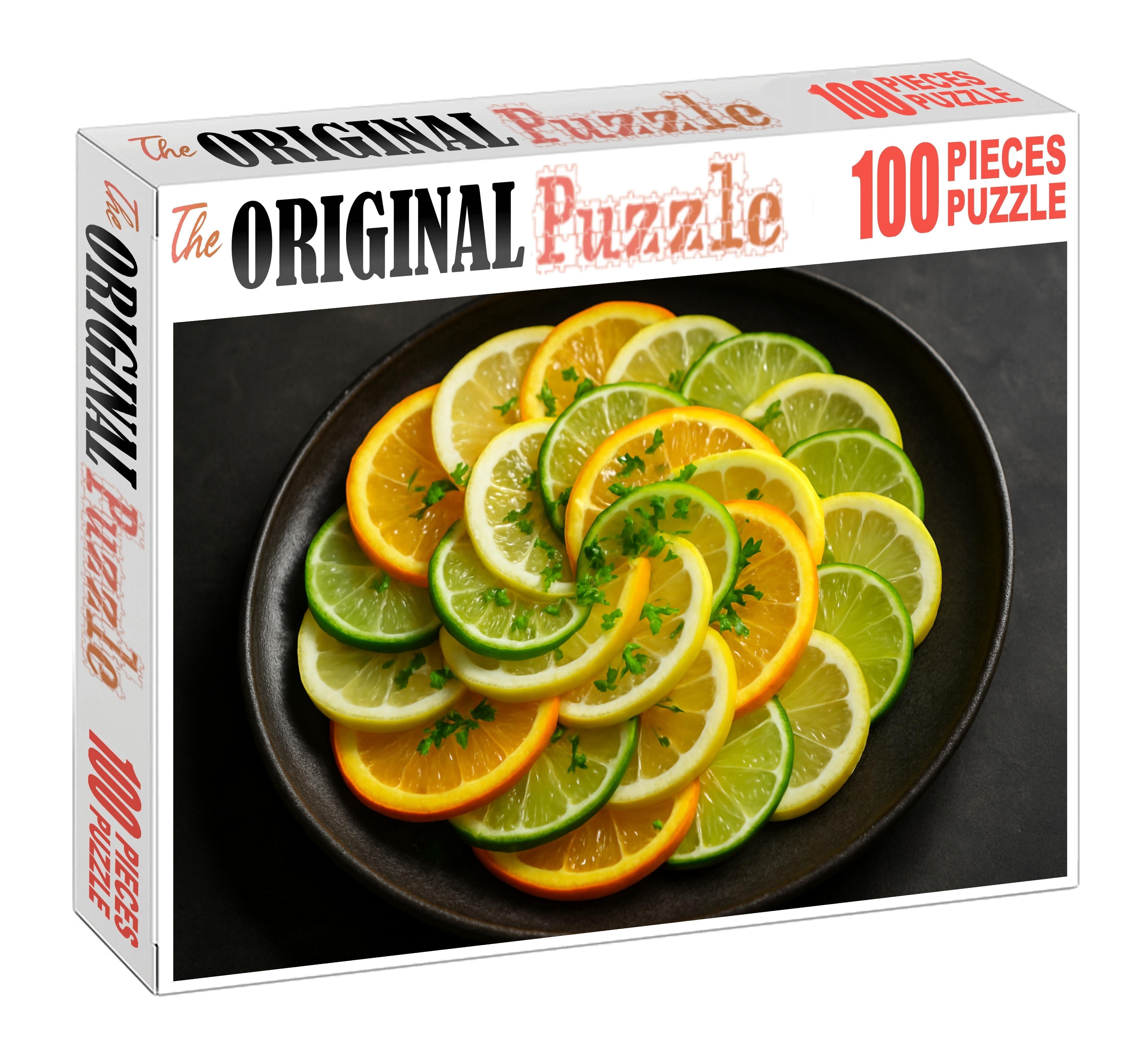 Citrus Spiral Elegance Puzzle Collection