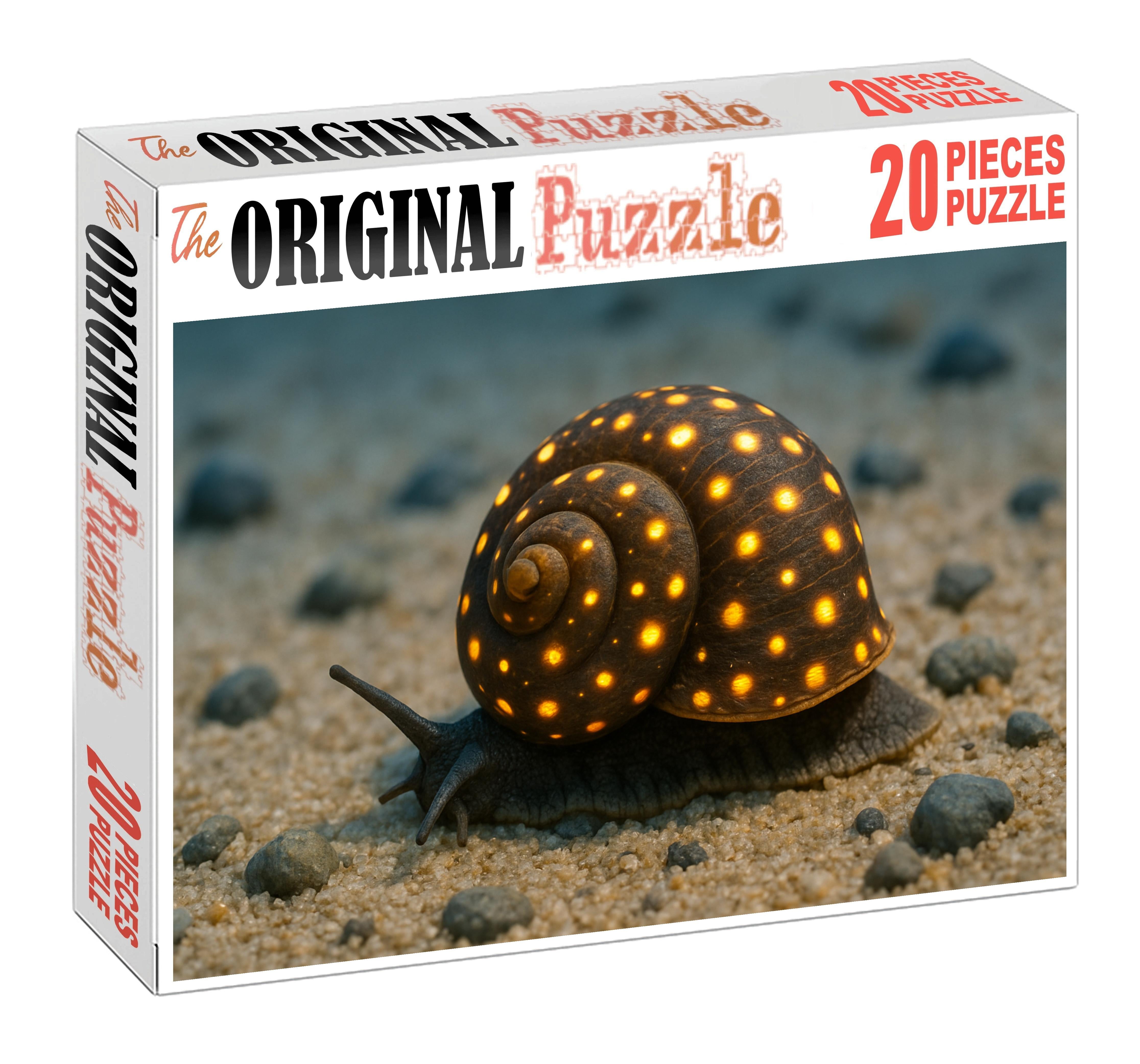 Golden Spotted Whelk Slow-moving Shell Dweller Challenging Puzzles
