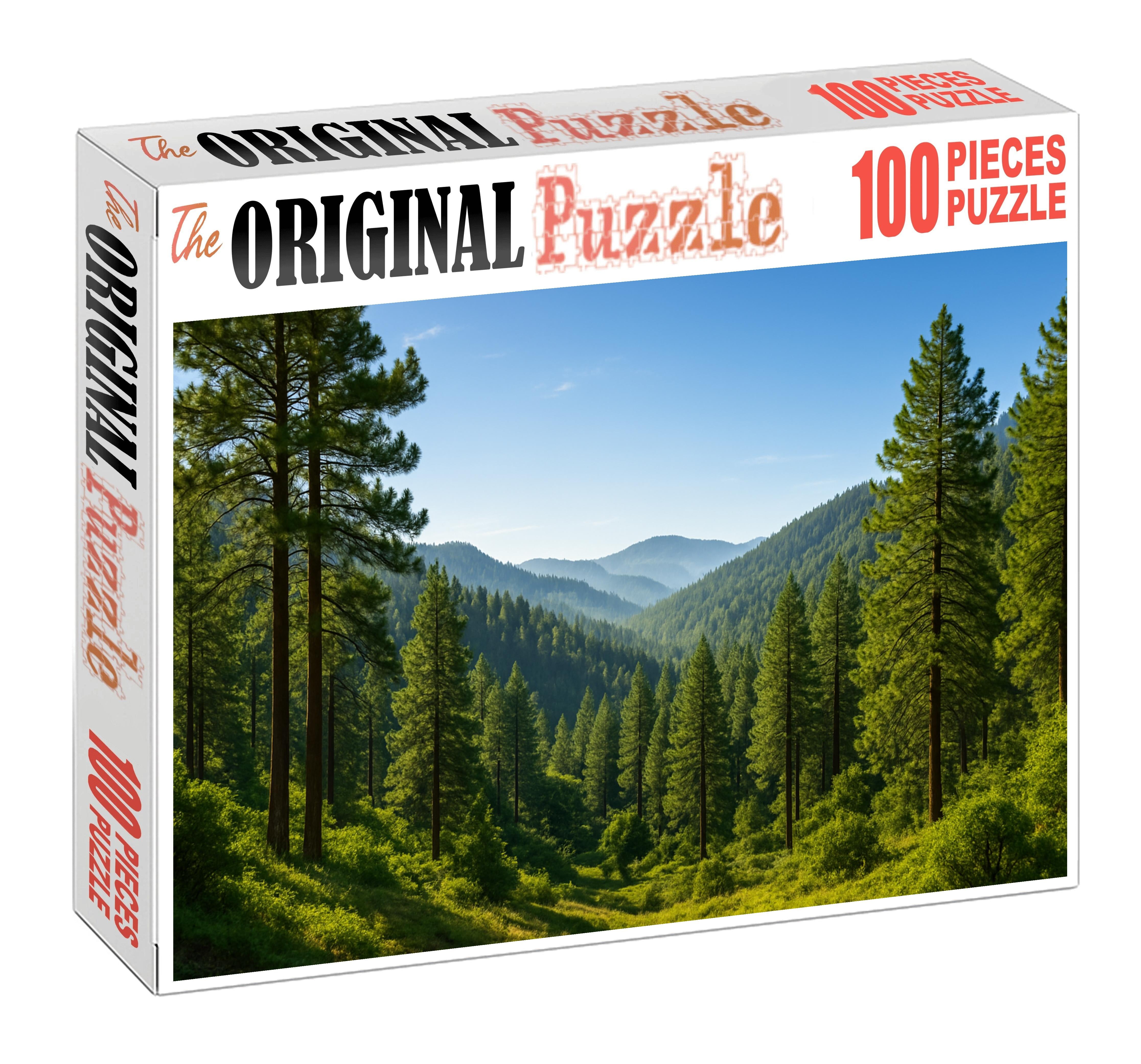 Whispering Pine Highlands Custom Jigsaw Puzzle