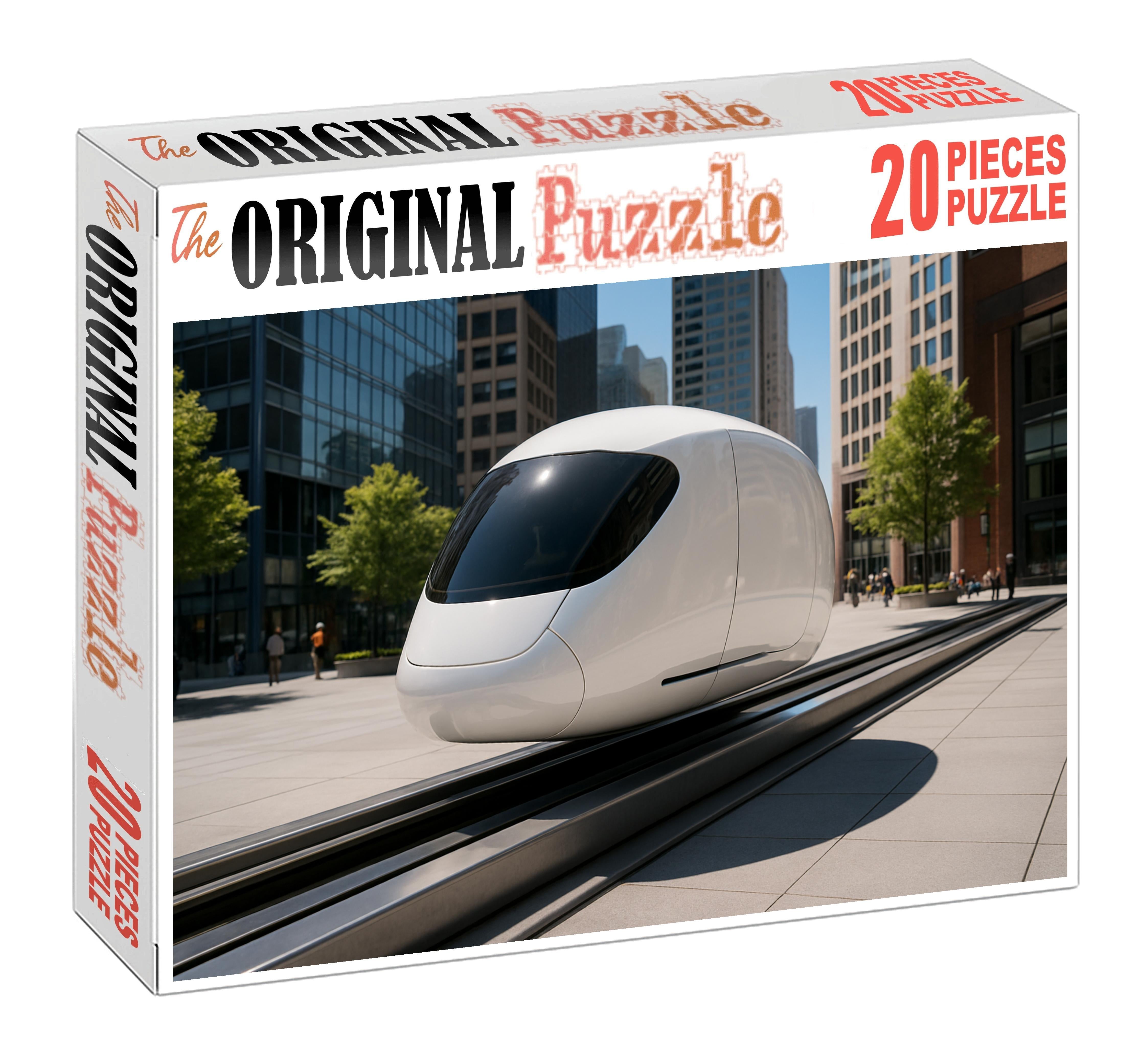 Magnetic Levitation Urban Pod Challenging Puzzles