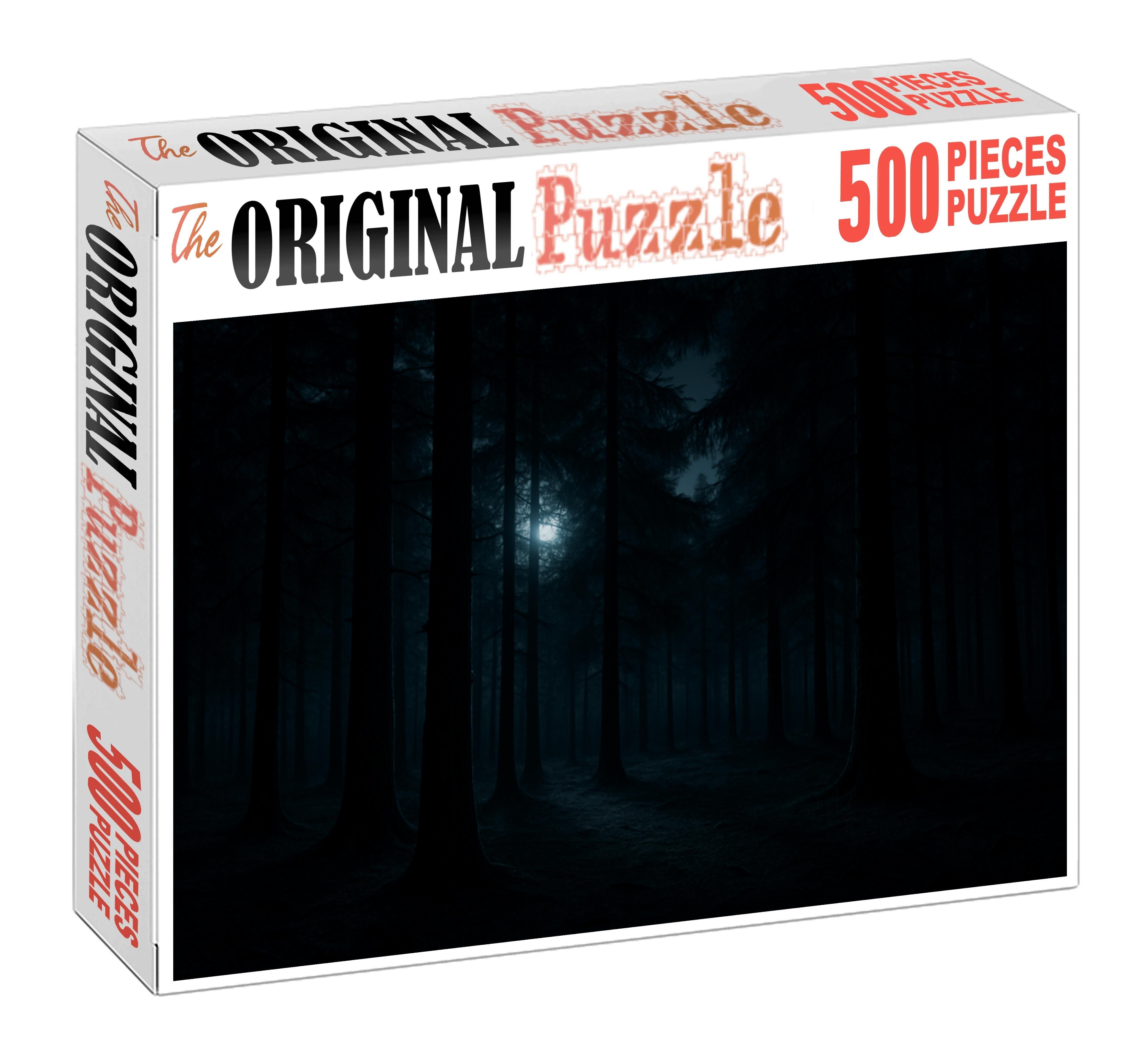 Midnight Pine Shadow Puzzle For Kids