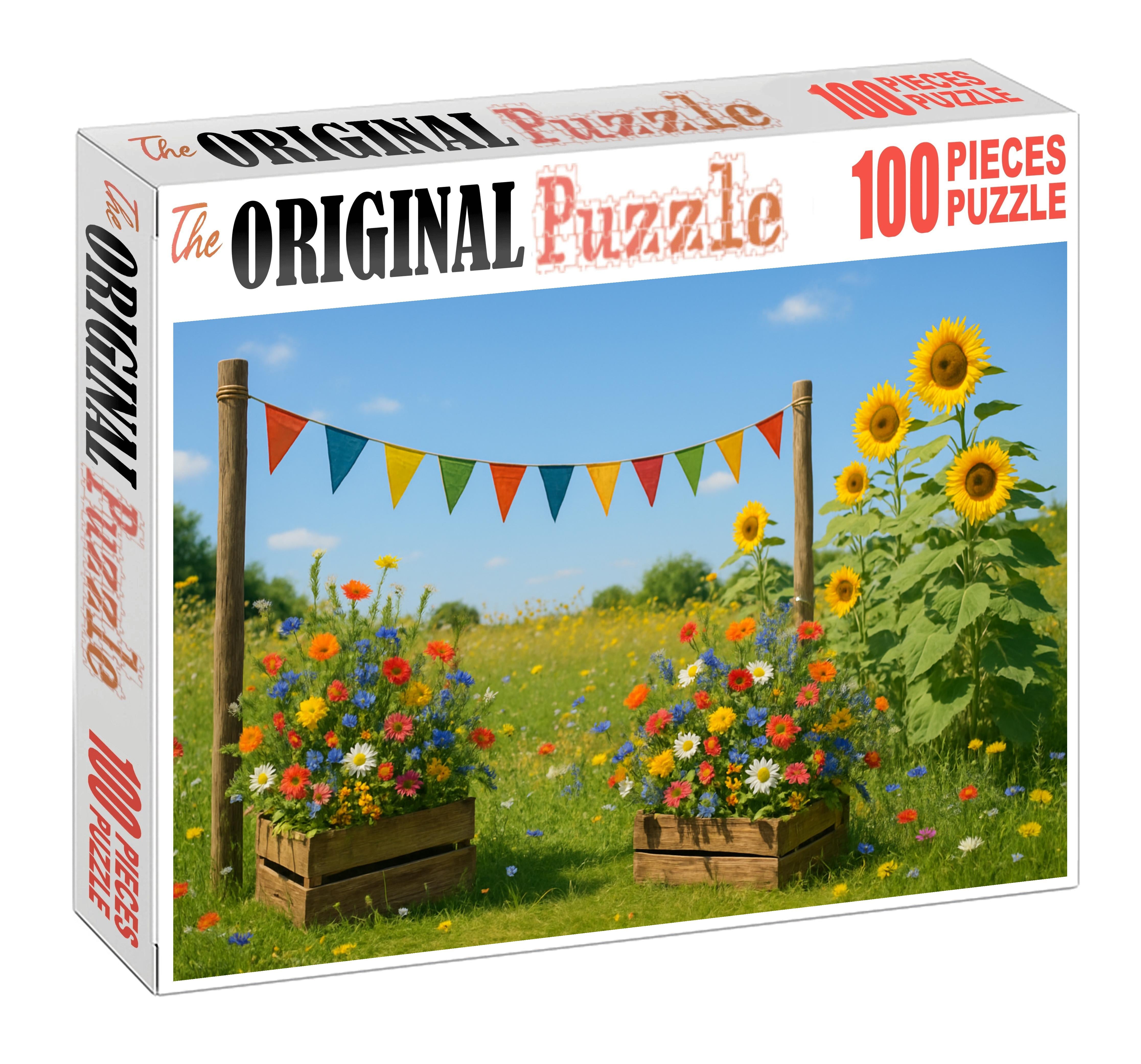 Sunlit Meadow Jubilee 200 Piece Puzzle