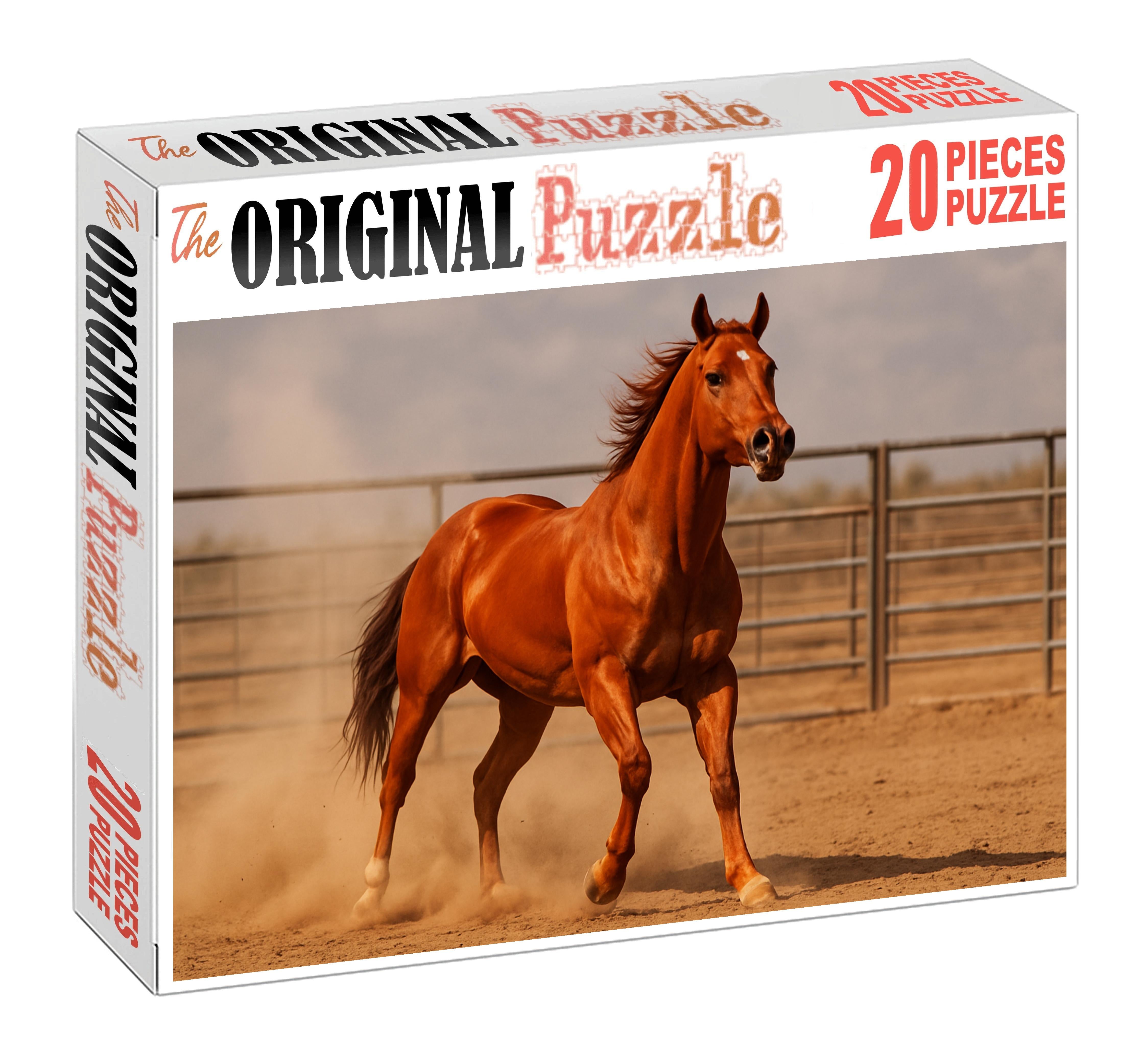Crimson Flame Fiery Sorrel Quarter Horse Mare Challenging Puzzles