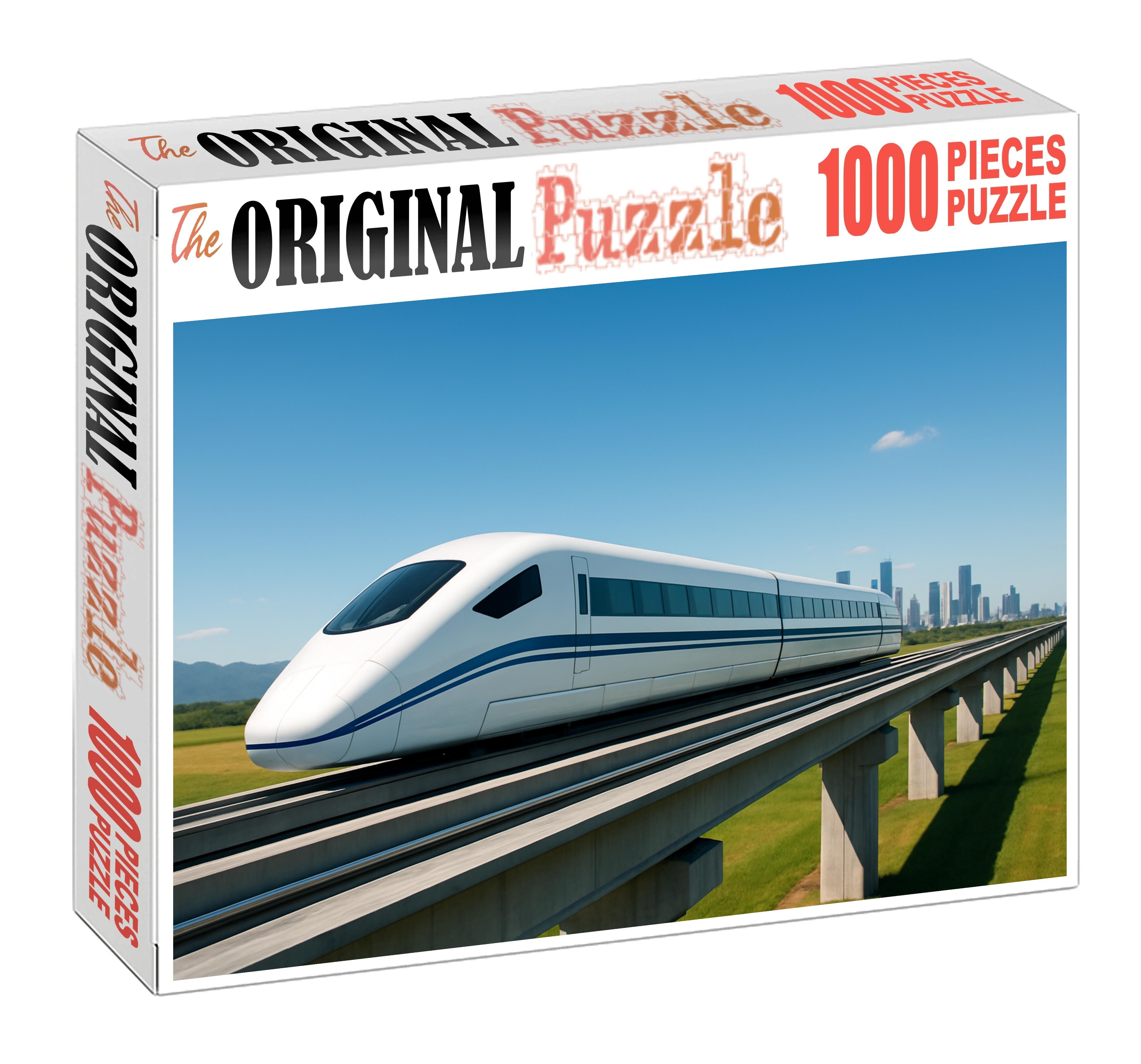 Crystal Sky Maglev 300 Piece Puzzle