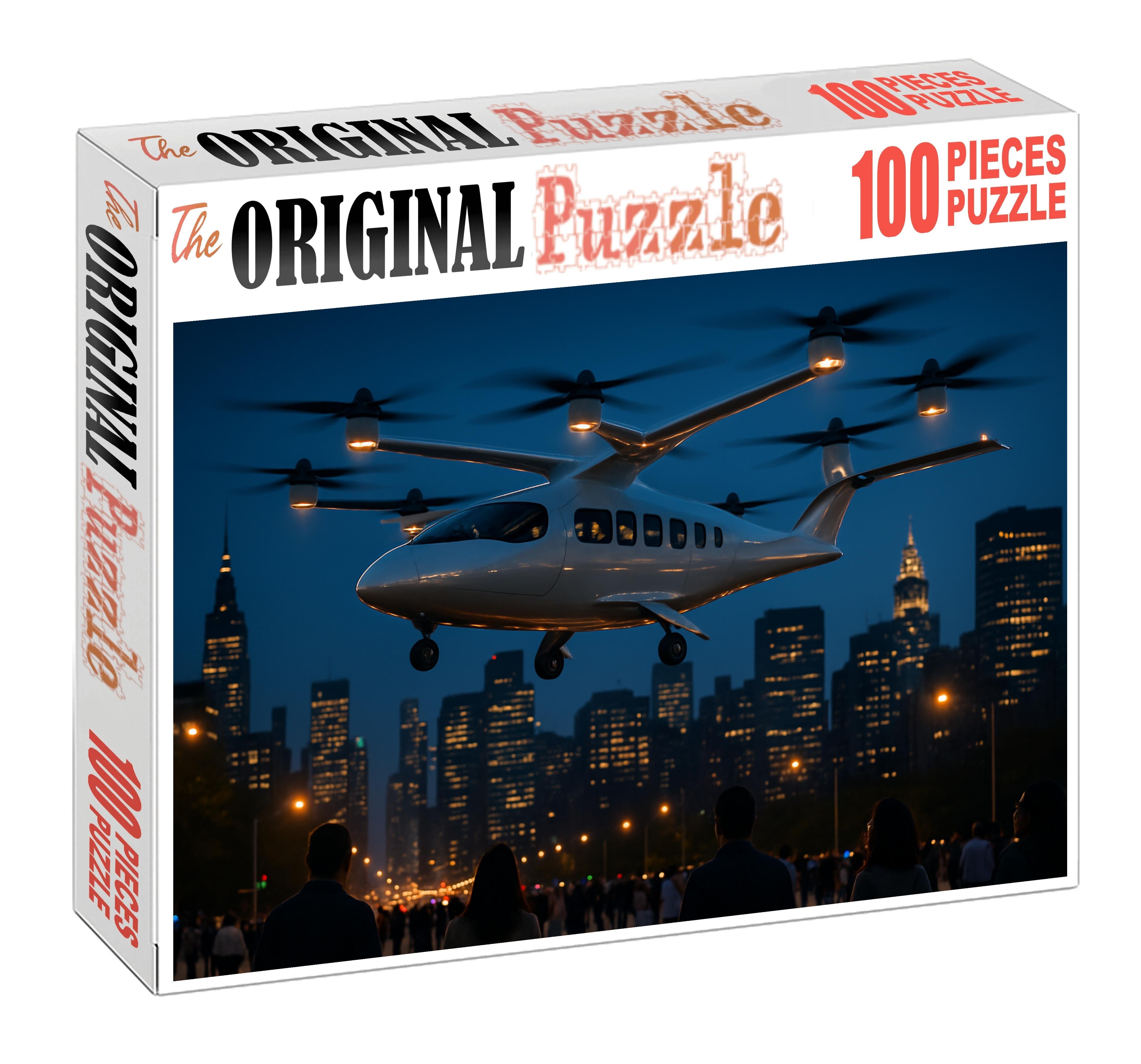 Electric Vertical Takeoff And Landing Airliner Puzzle For Kids
