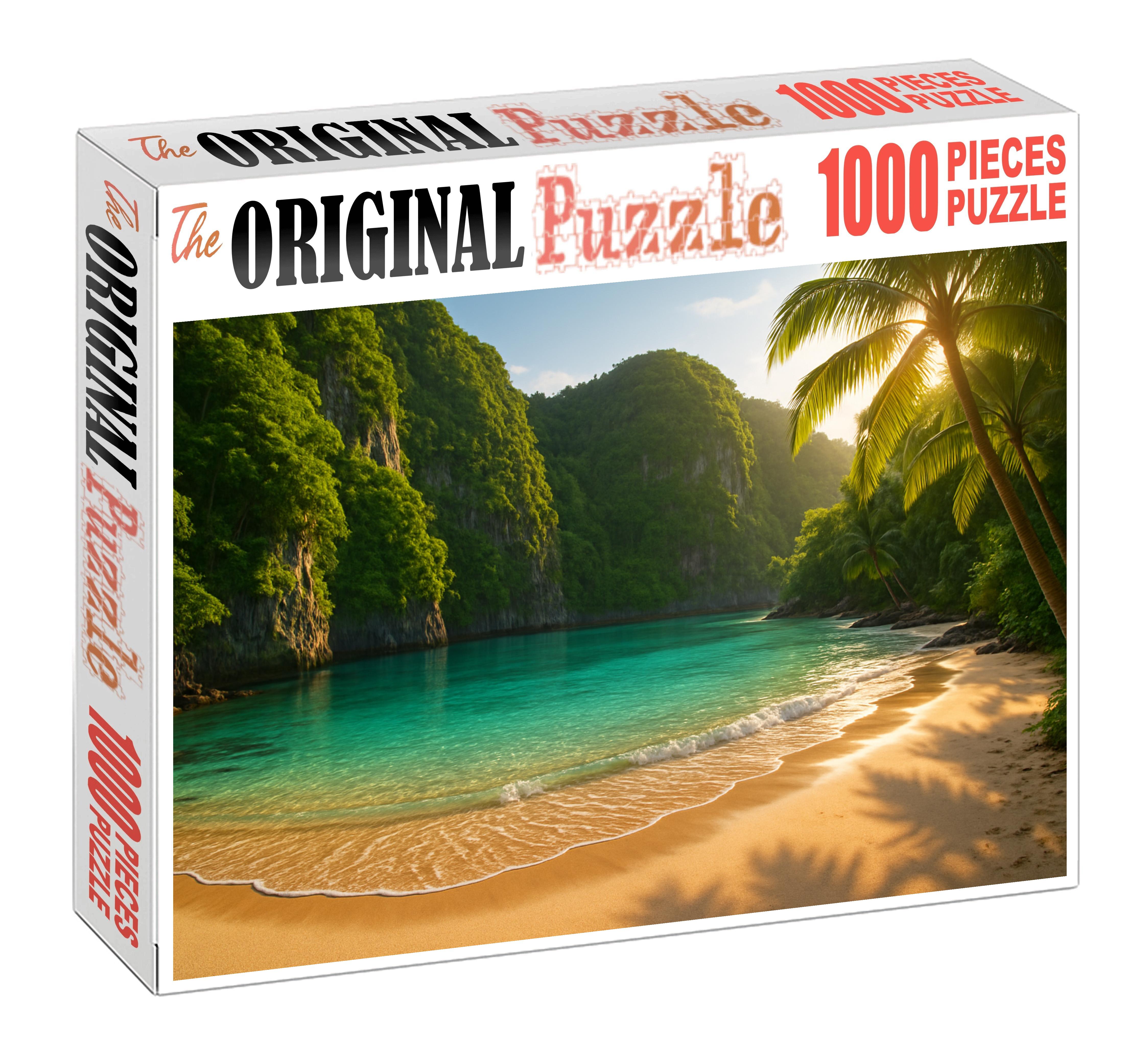 Secluded Lagoon A Pristine Escape 50 Piece Puzzle