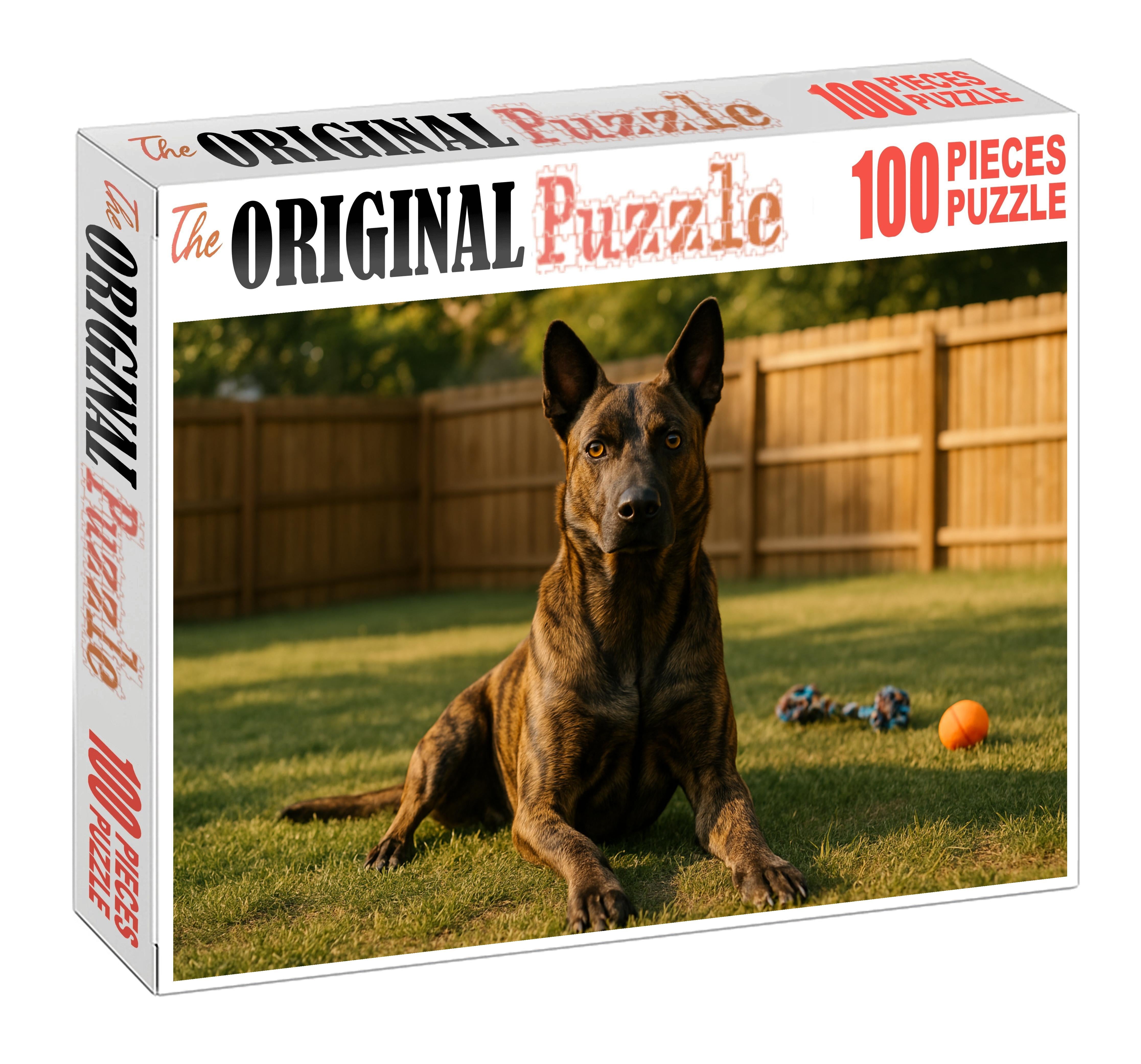 Brindle Guardian Puzzle For Kids