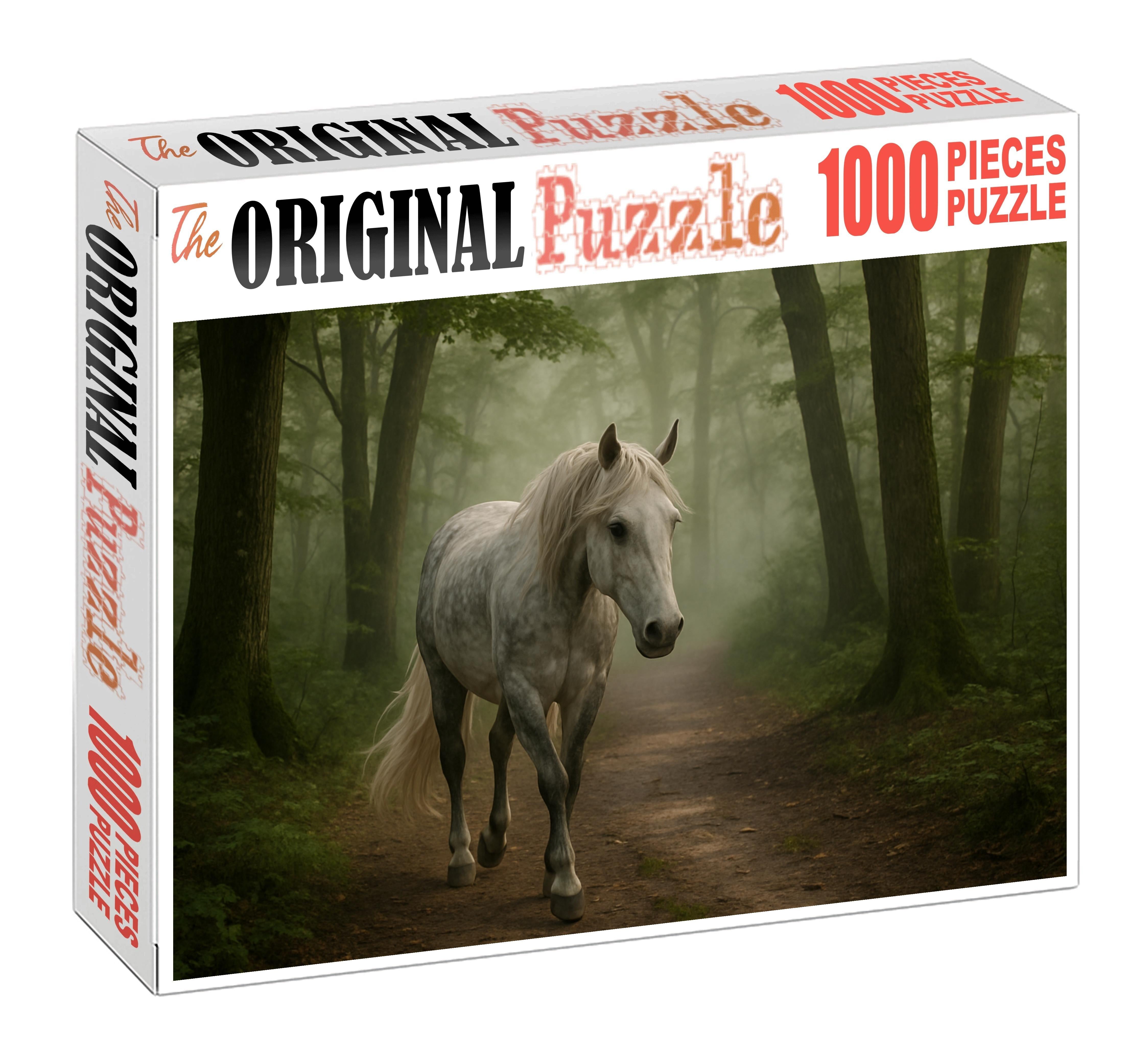 Pearl Frost Gaited Beauty Large Format Puzzle