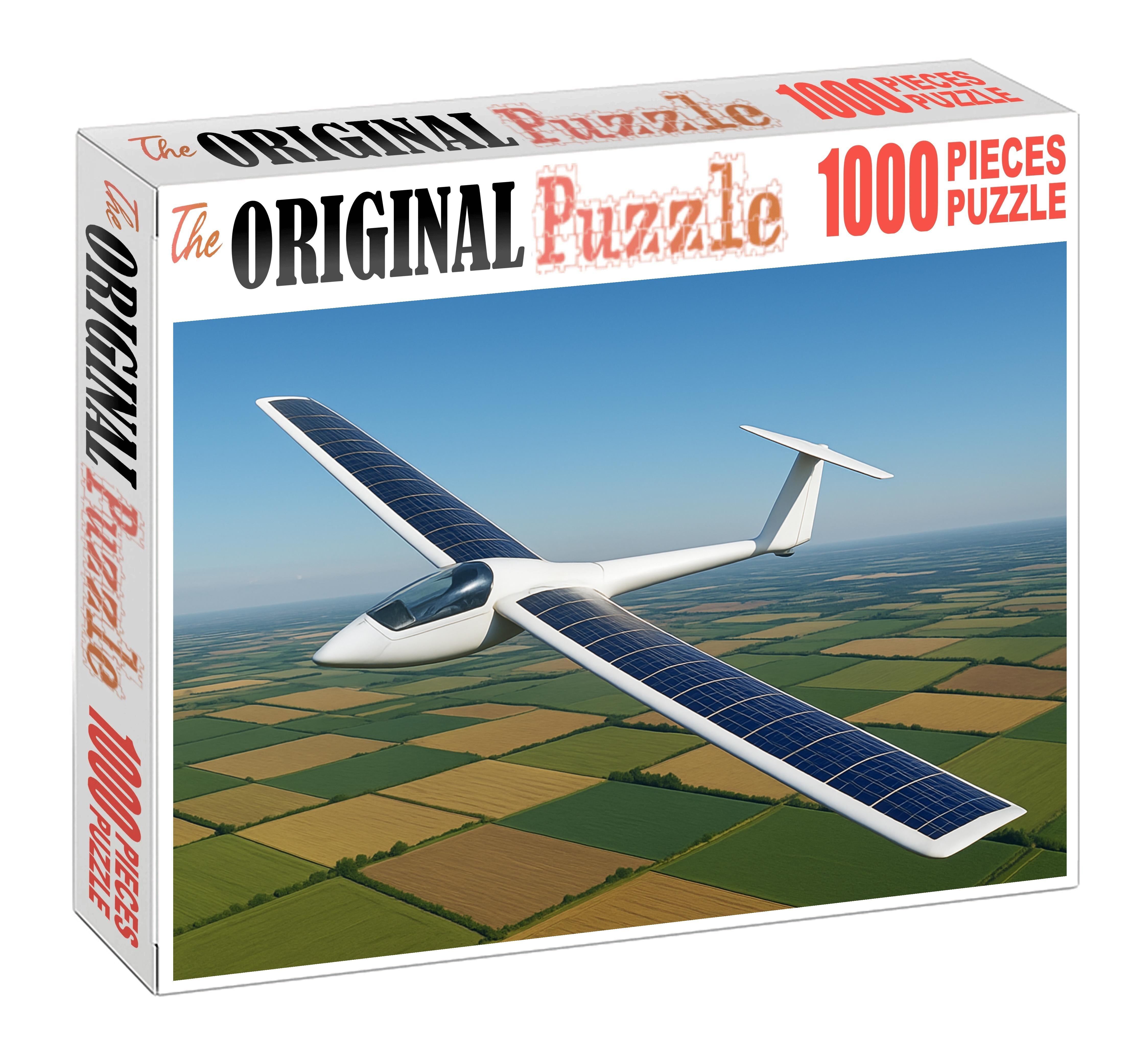 Solar-powered Personal Air Glider Puzzle For Kids