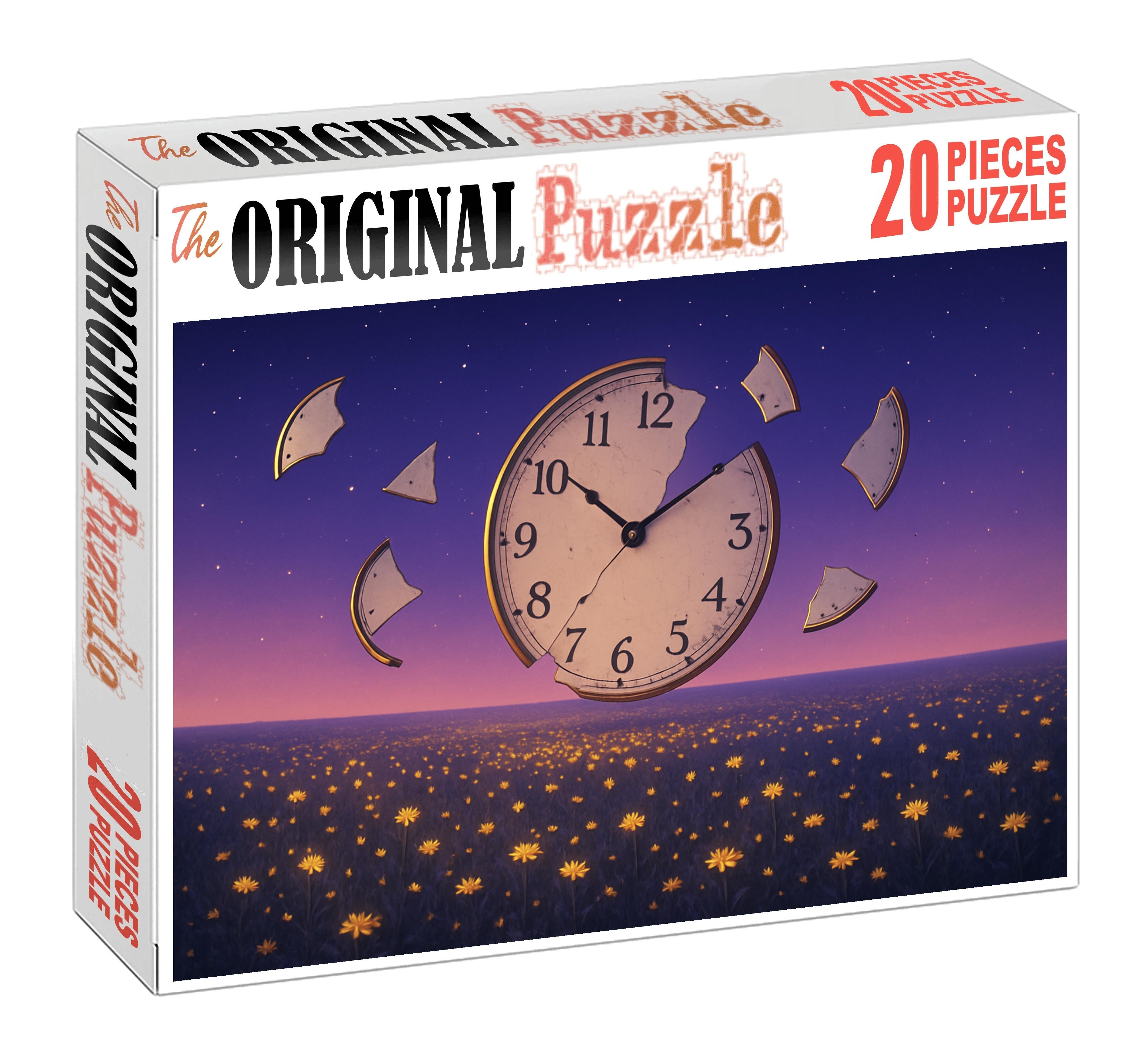 Whispering Meadows Of Shattered Clocks Puzzle For Adults