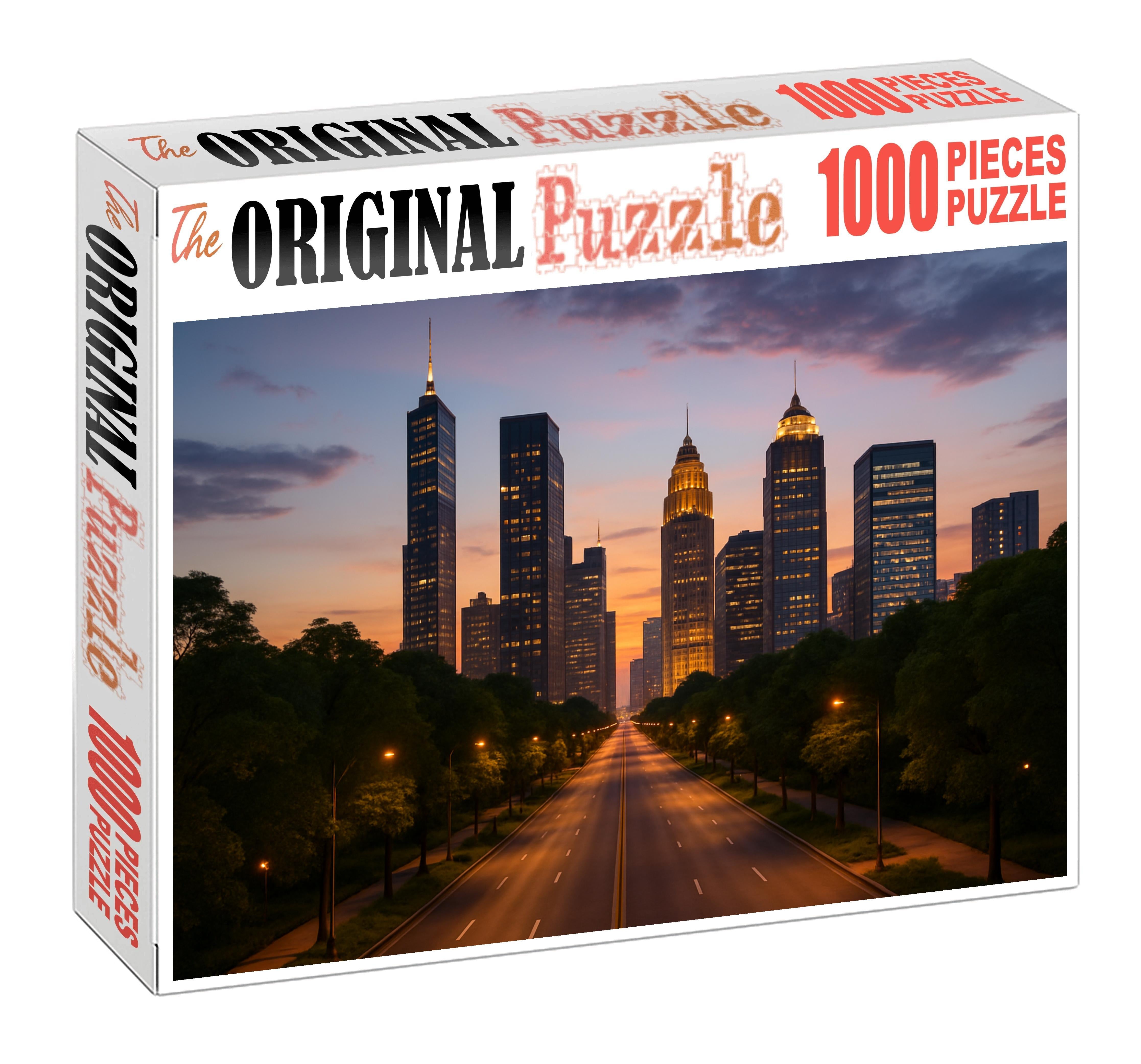 Mexico City Reforma Avenue Skyline Historic And Contemporary Mix With Iconic Latin American Towers Puzzle Challenge