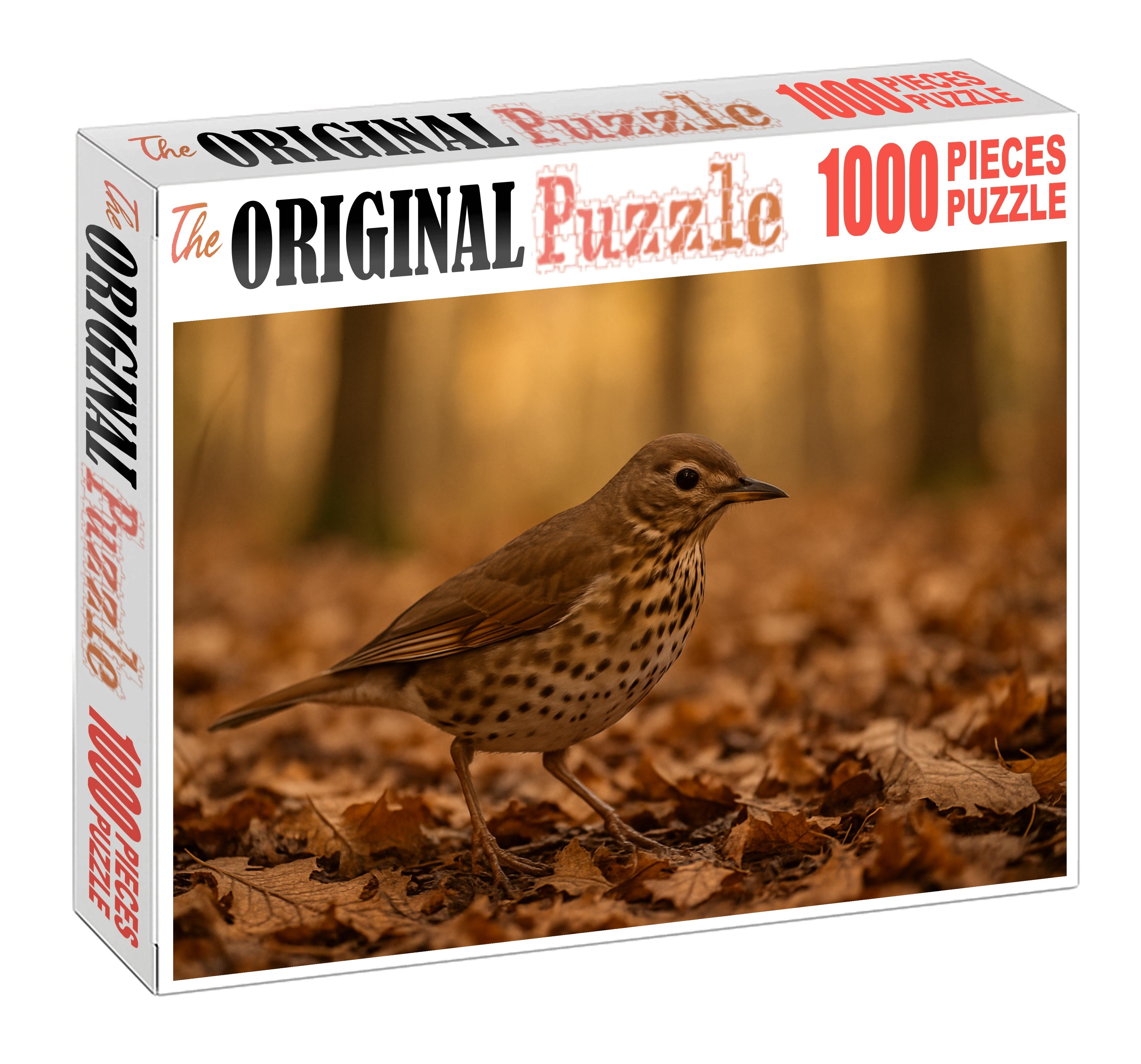 Dusky Thrush The Autumnal Forager Puzzle Fun