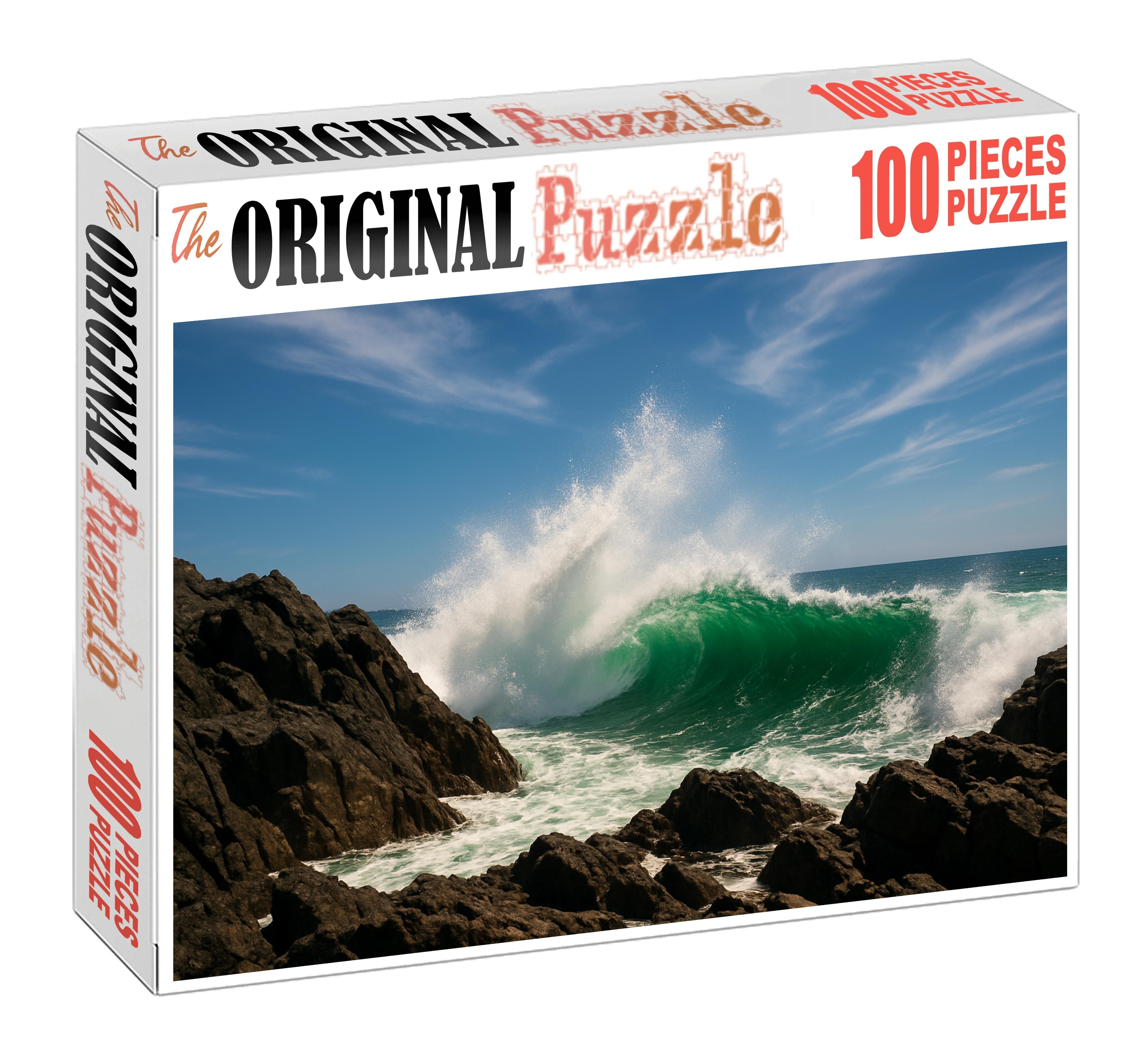 Emerald Wave Point 50 Piece Puzzle