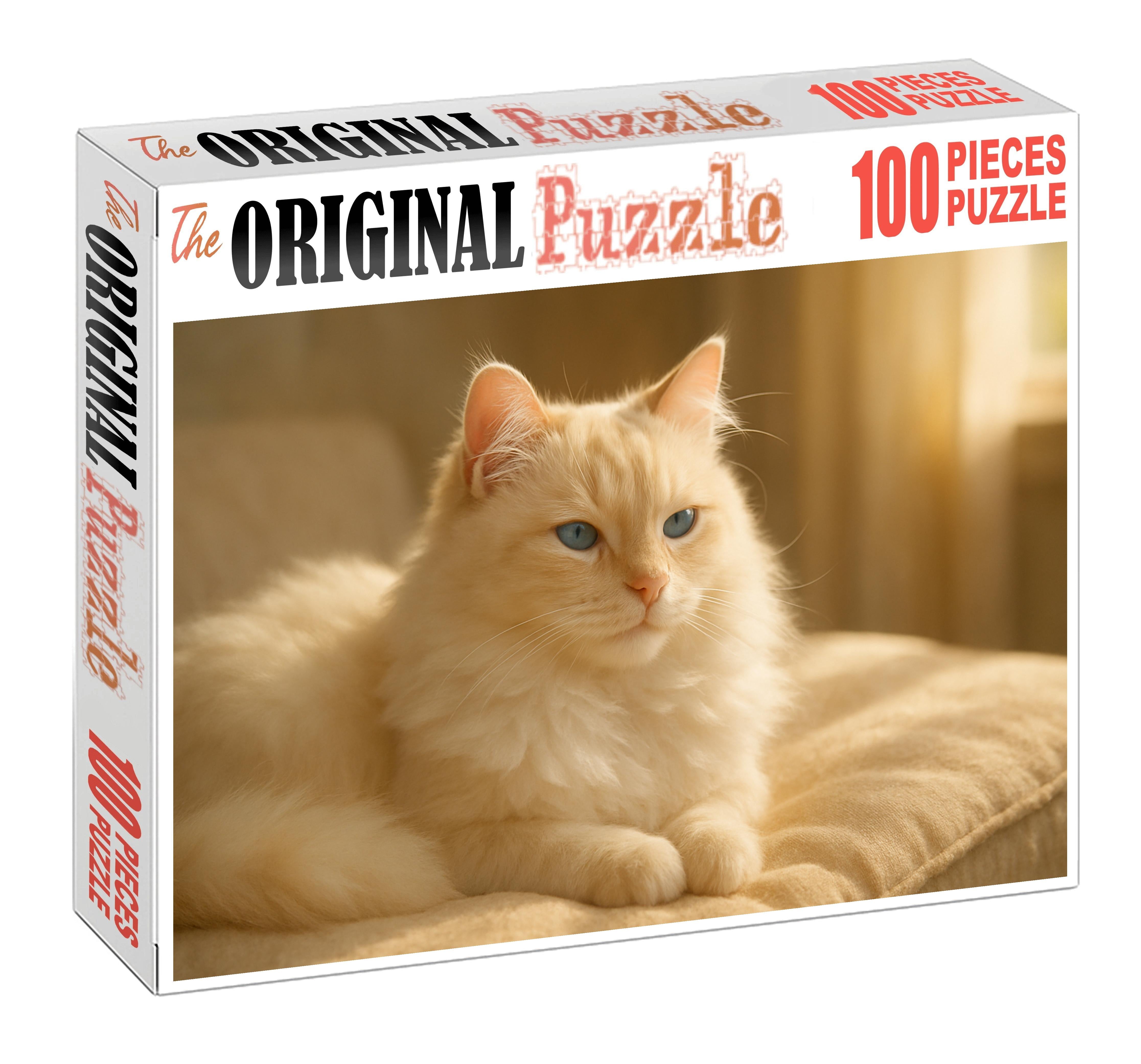 Pearl Frost Fluffy Creamy White With Tender Spirit Puzzle Fun