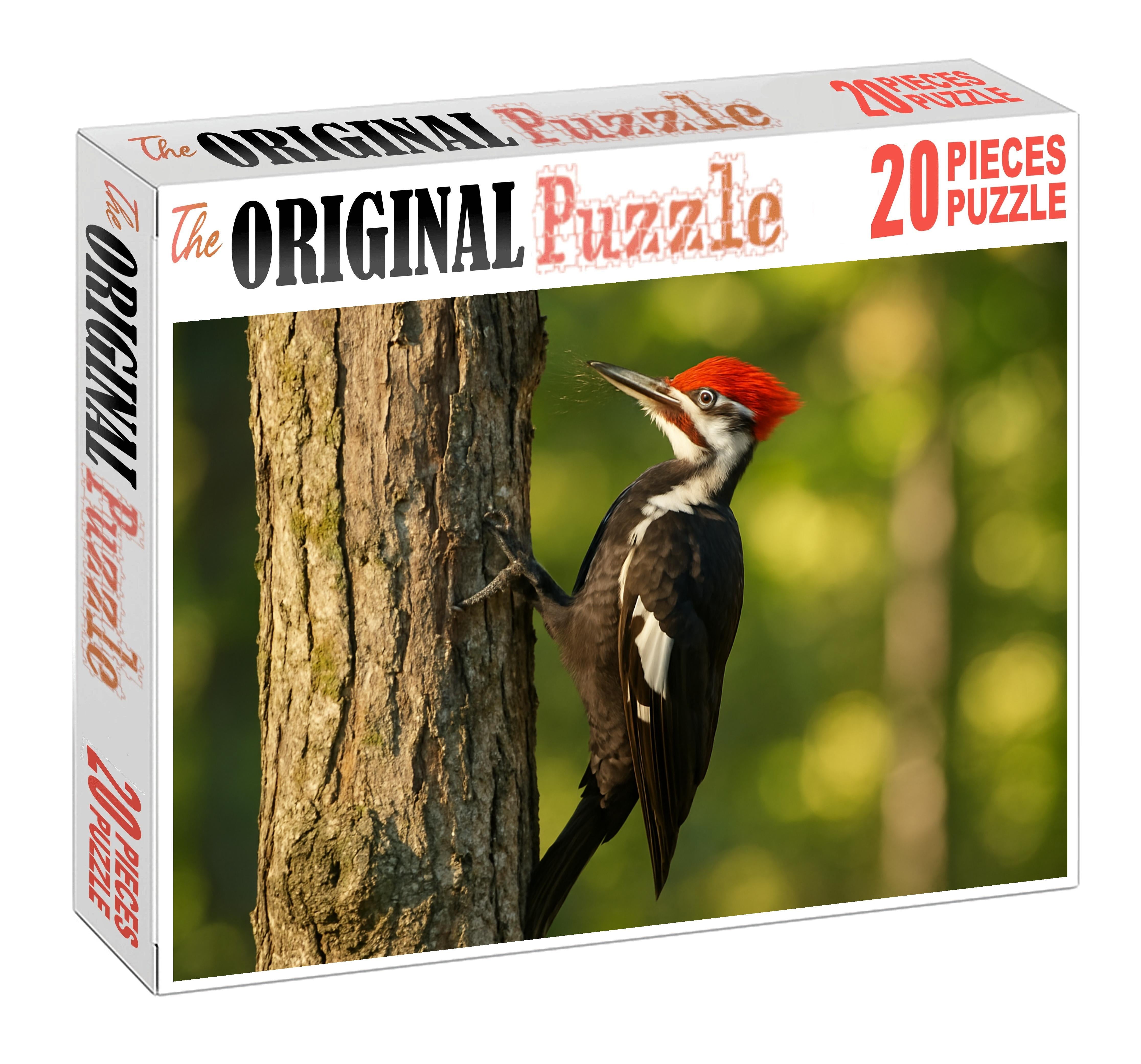 Red-headed Woodpecker Vibrant Forest Engineer Challenging Puzzles