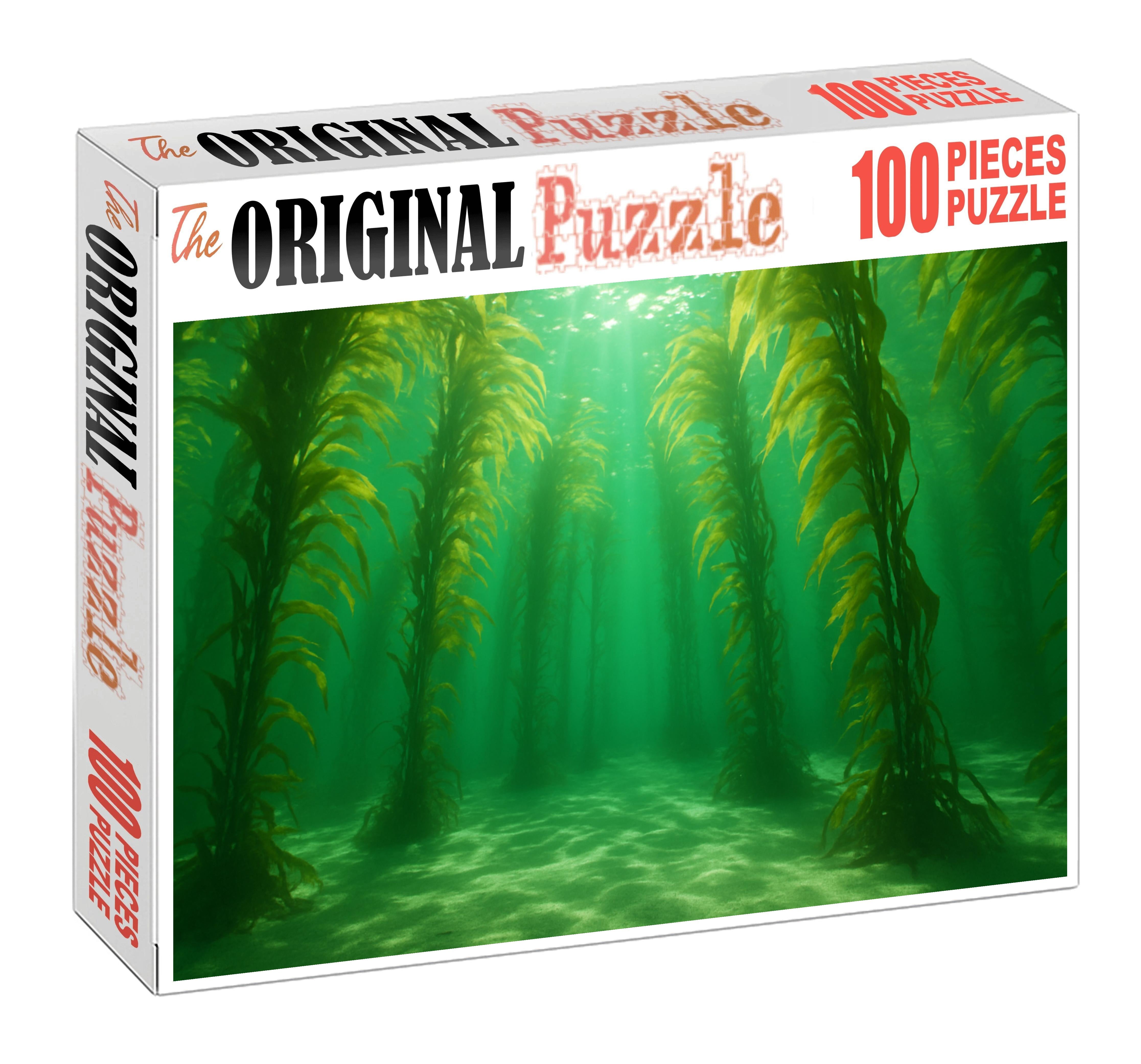 Sapphire Kelp Forest Canopy 1000 Piece Puzzle