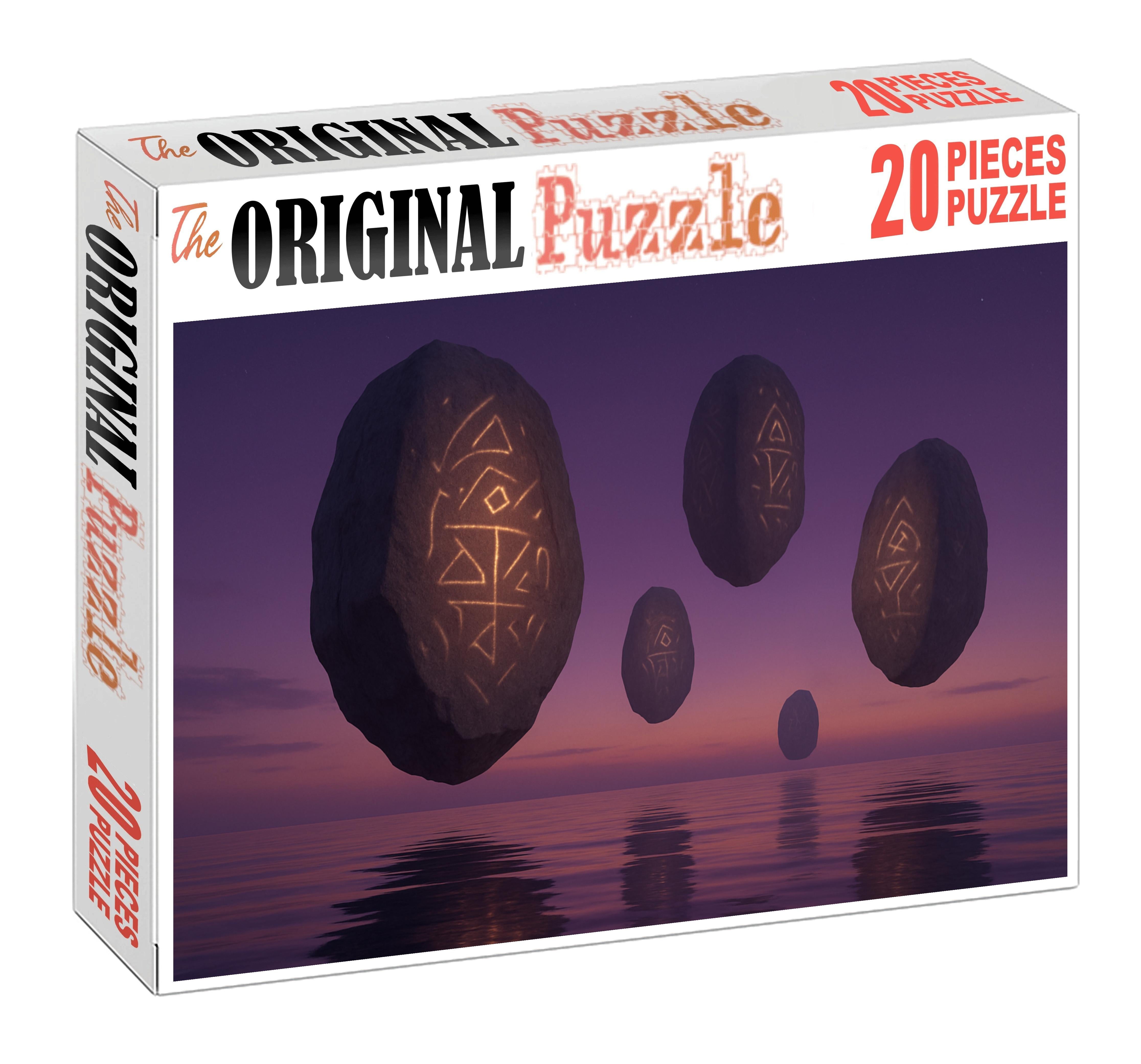 Echoes Of The Floating Monoliths Large Format Puzzle