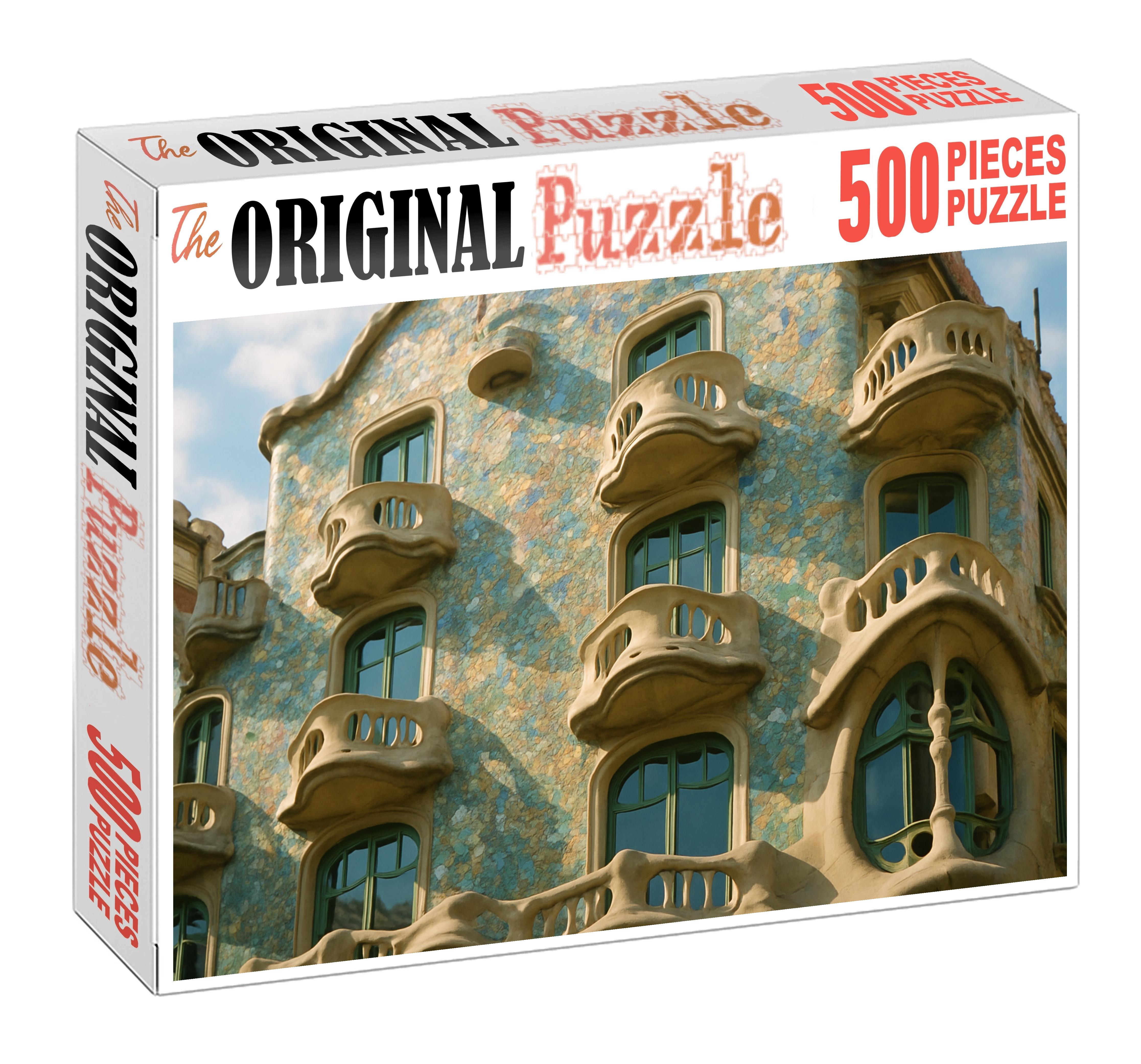 Casa Batll Barcelona Spain Known By 5060 Worldwide For Its Whimsical Modernist Architecture Unique Puzzle Design