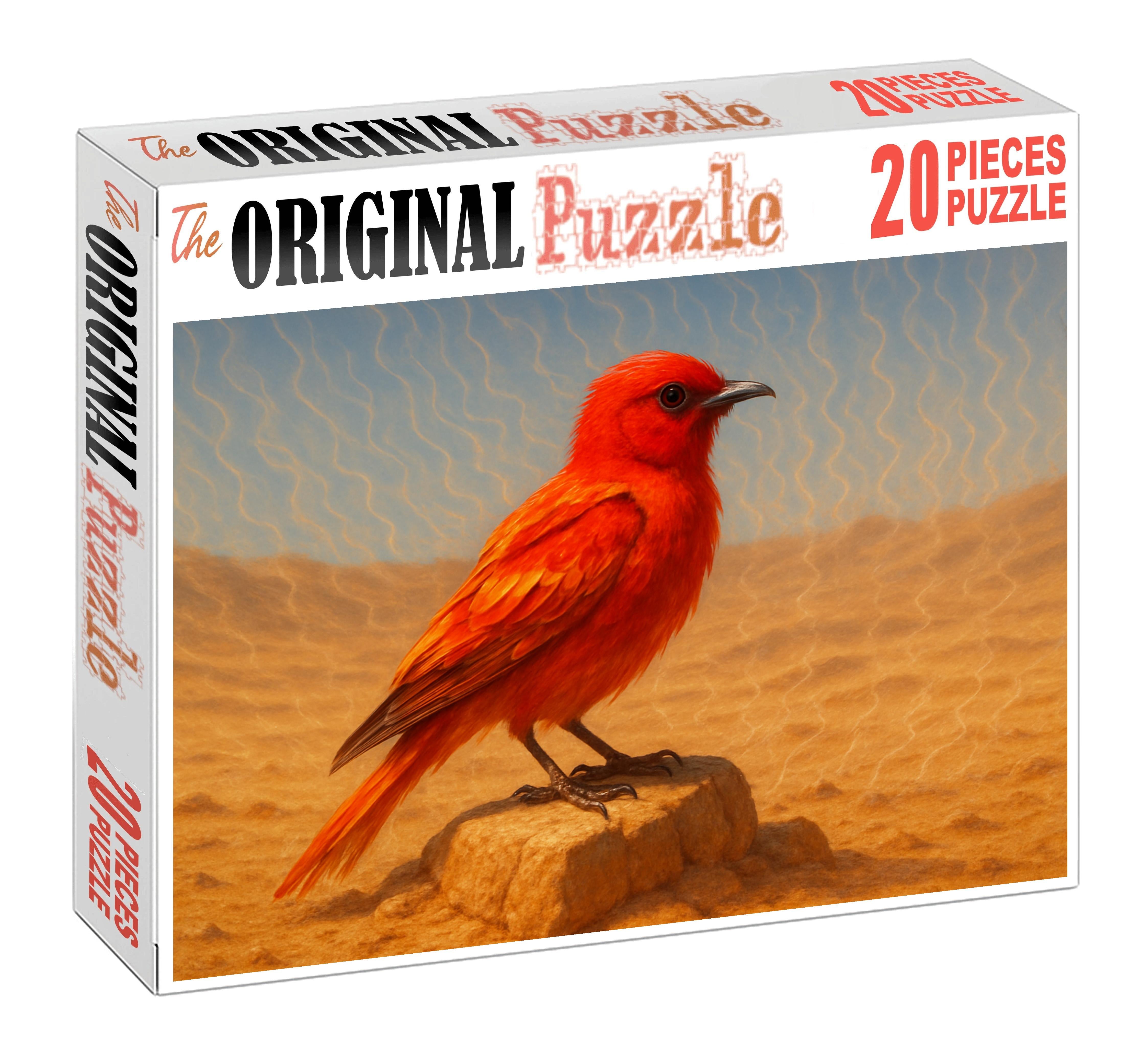 Sunscorch Raptor Desert Blaze With Radiant Feather Plume Easy Puzzles