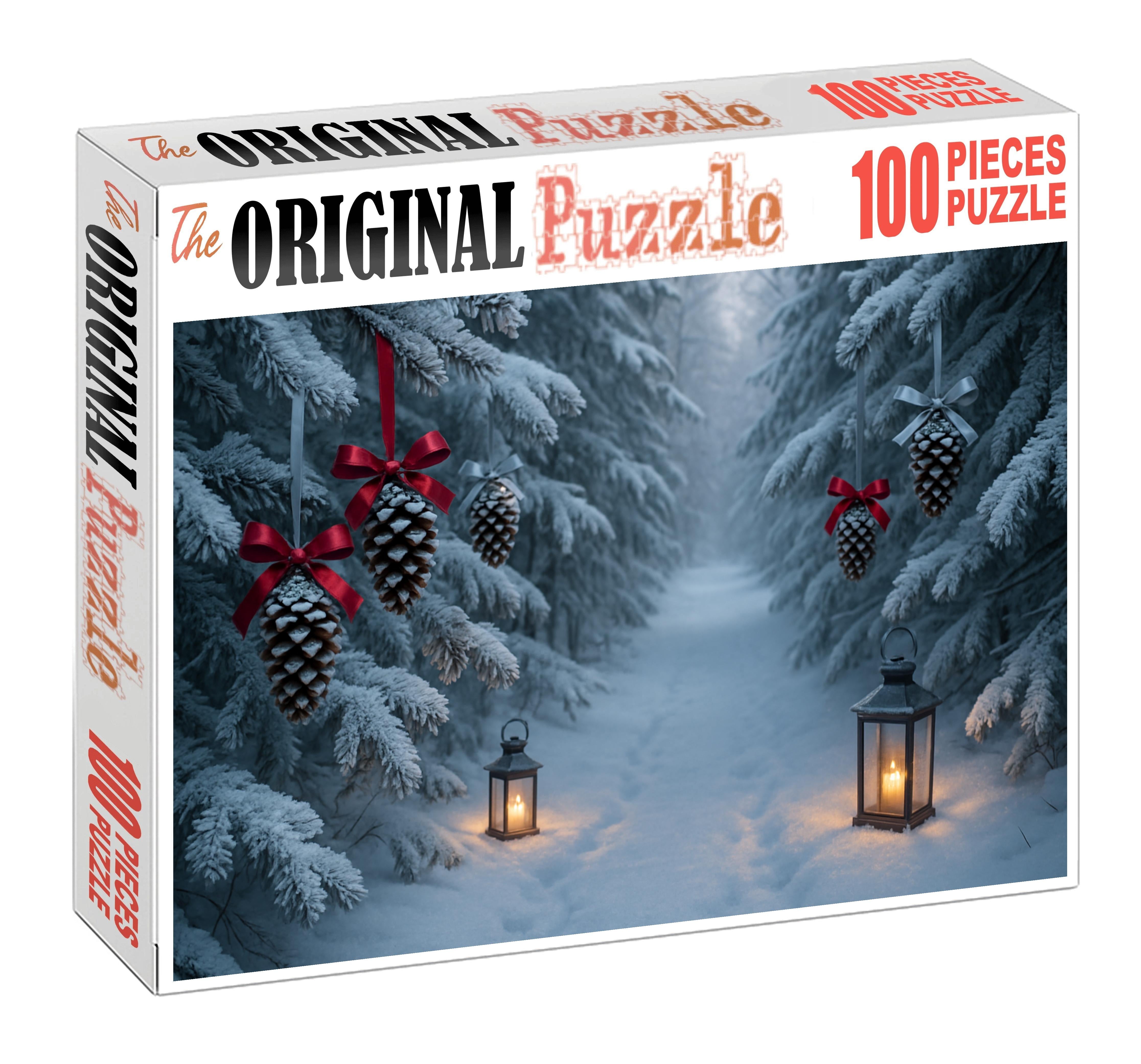 Frosted Pinewood Trail Puzzle Fun