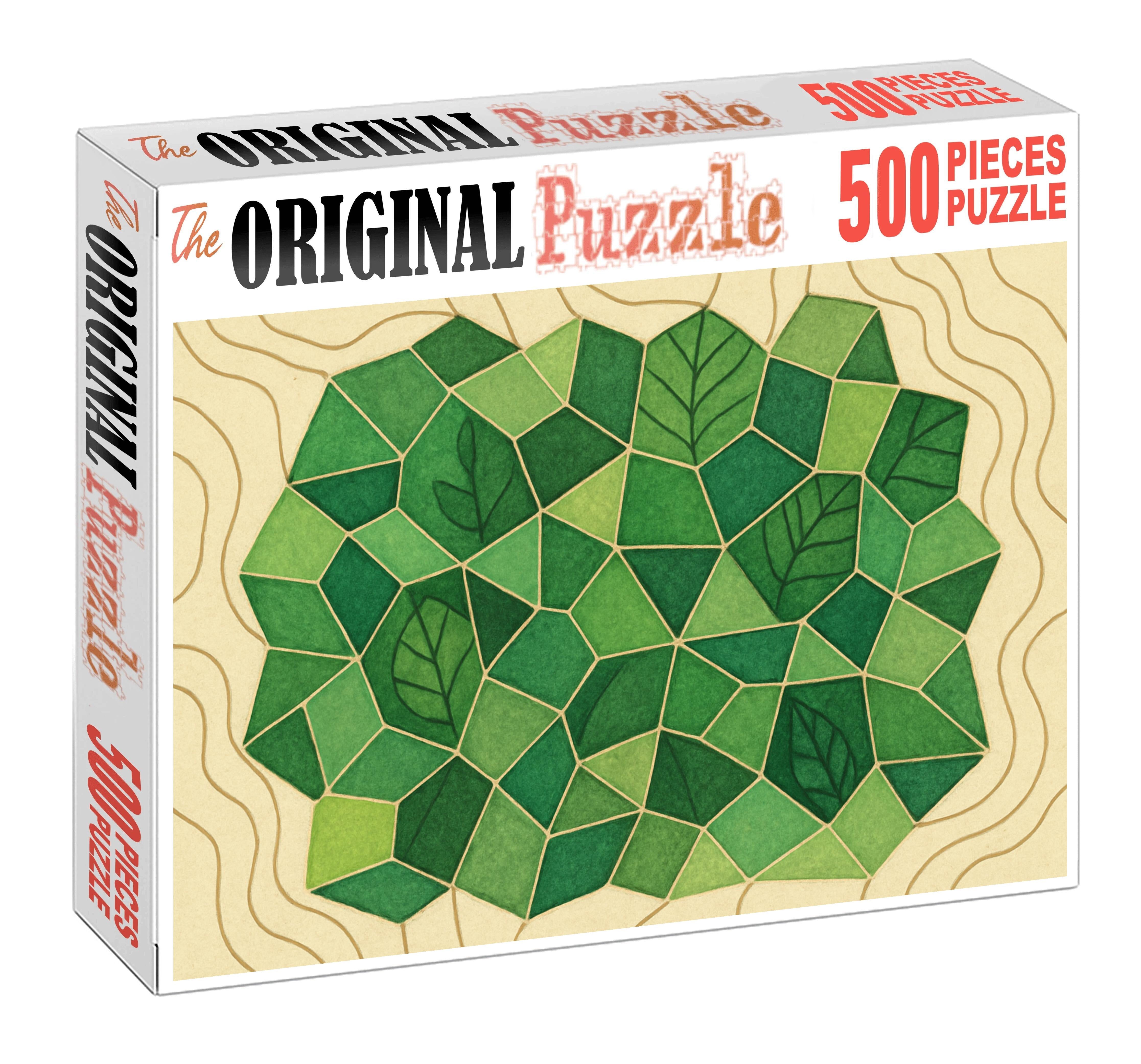 Vegetation Density Mosaic Mini Puzzle