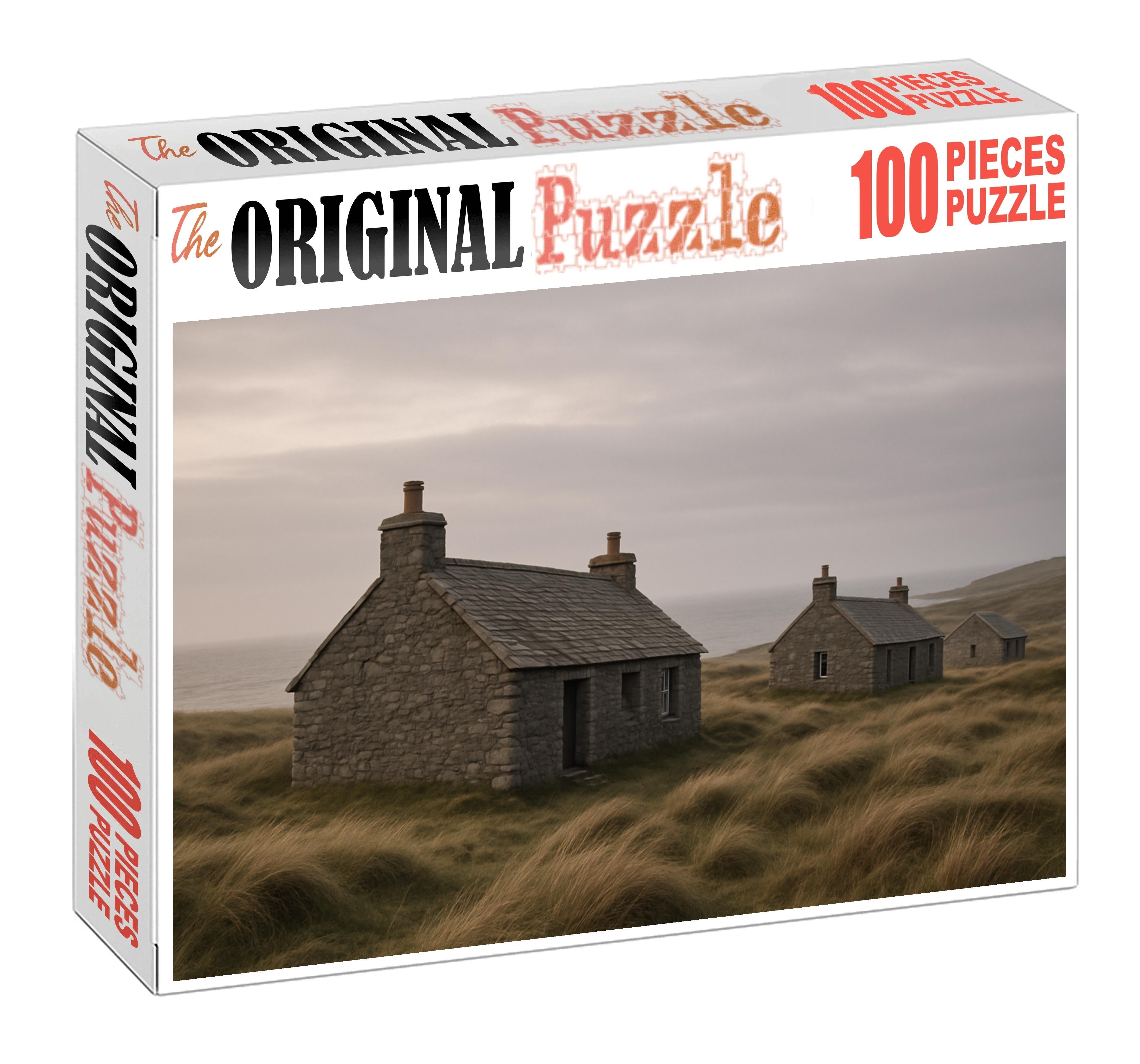 Neolithic Village Of Skara Brae Orkney Scotland - Recognized By 5423 As Europes Best-preserved Prehistoric Settlement Easy Puzzles